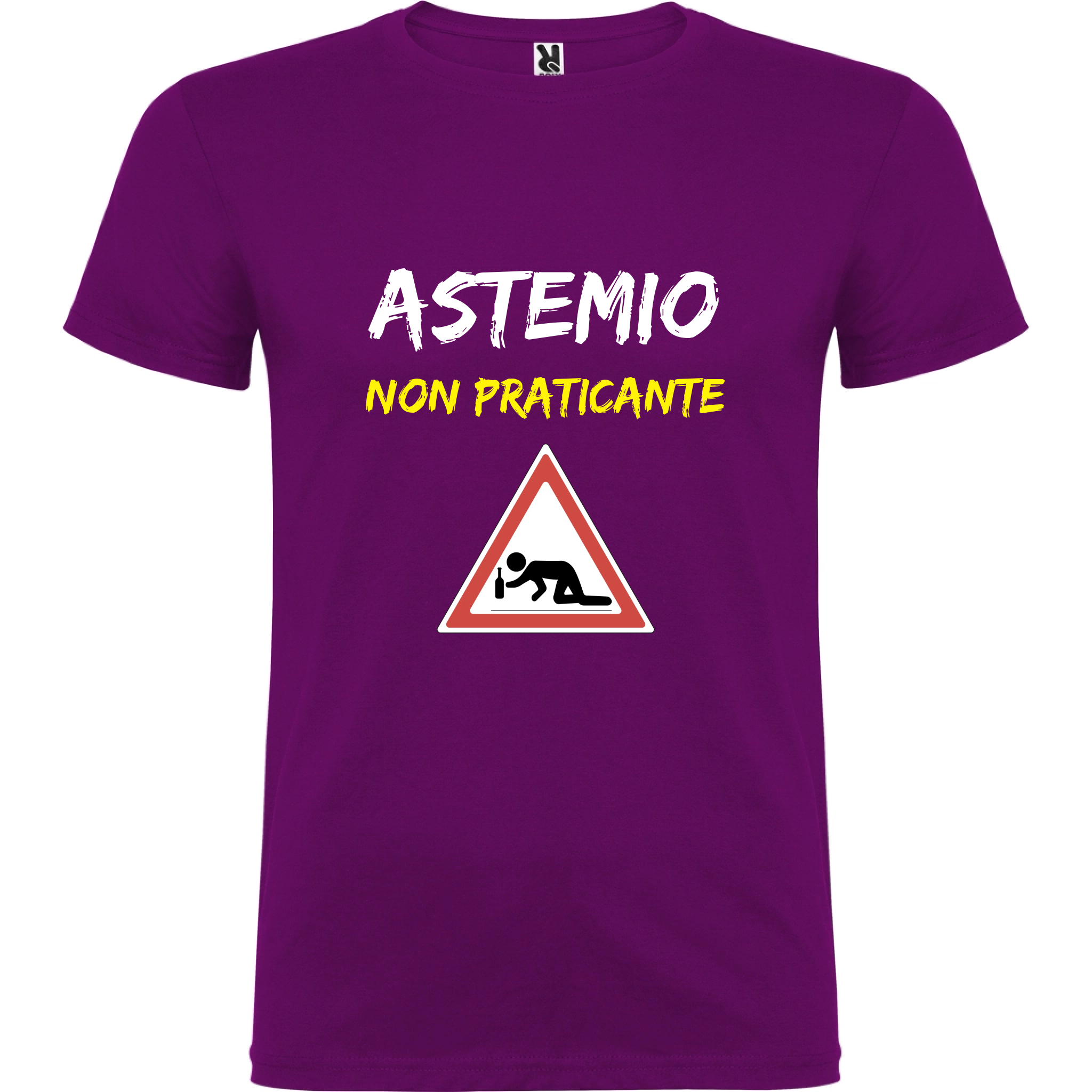 Maglietta Unisex personalizzata Astemio 
