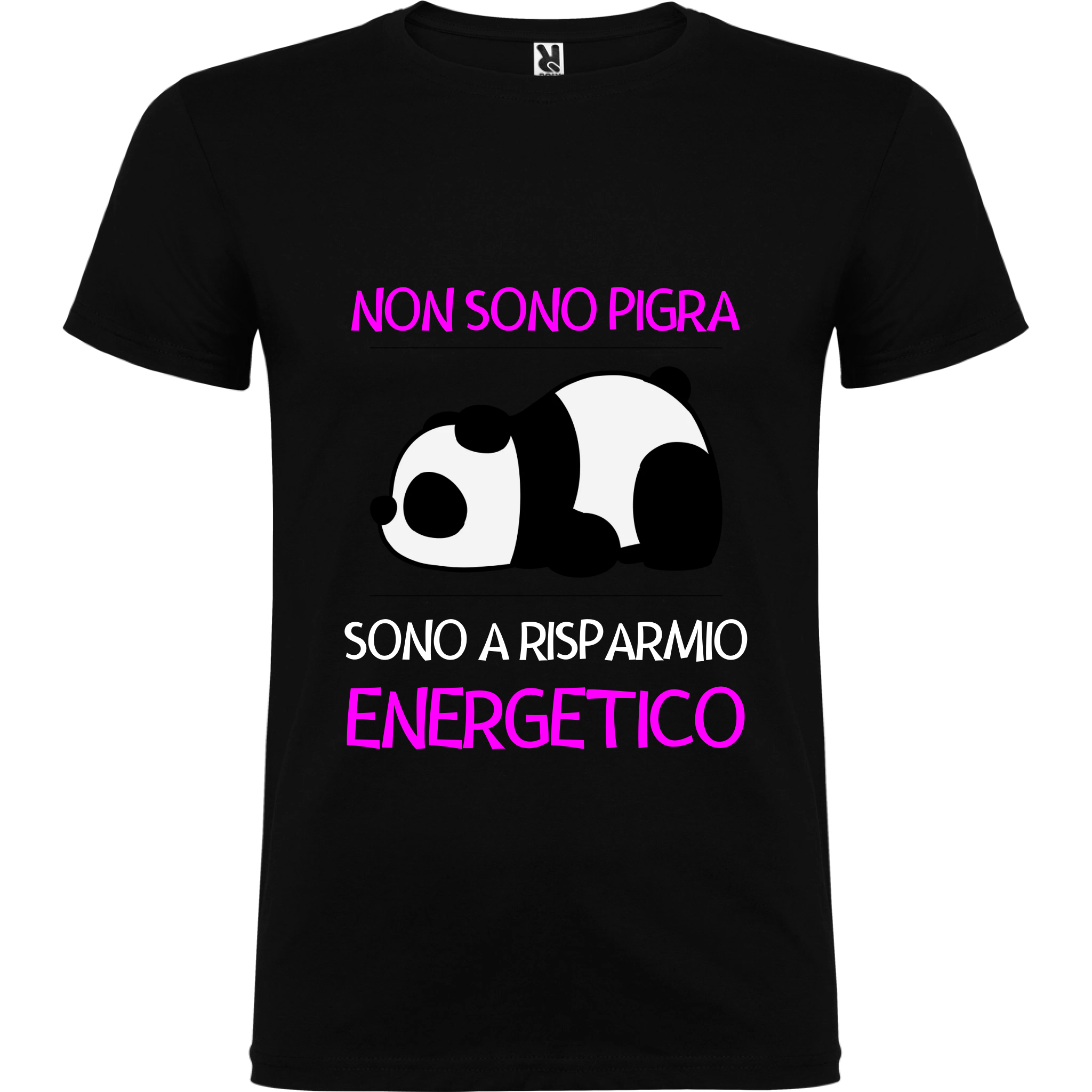 Maglietta Unisex personalizzata Risparmio Energetico 