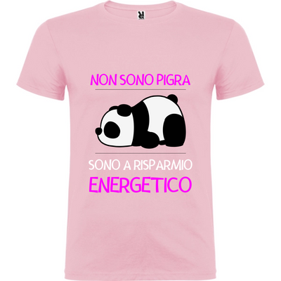 Maglietta Unisex personalizzata Risparmio Energetico 