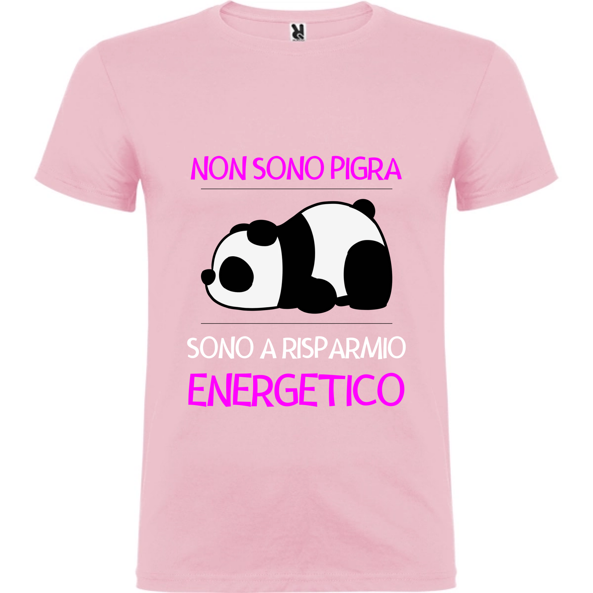 Maglietta Unisex personalizzata Risparmio Energetico 