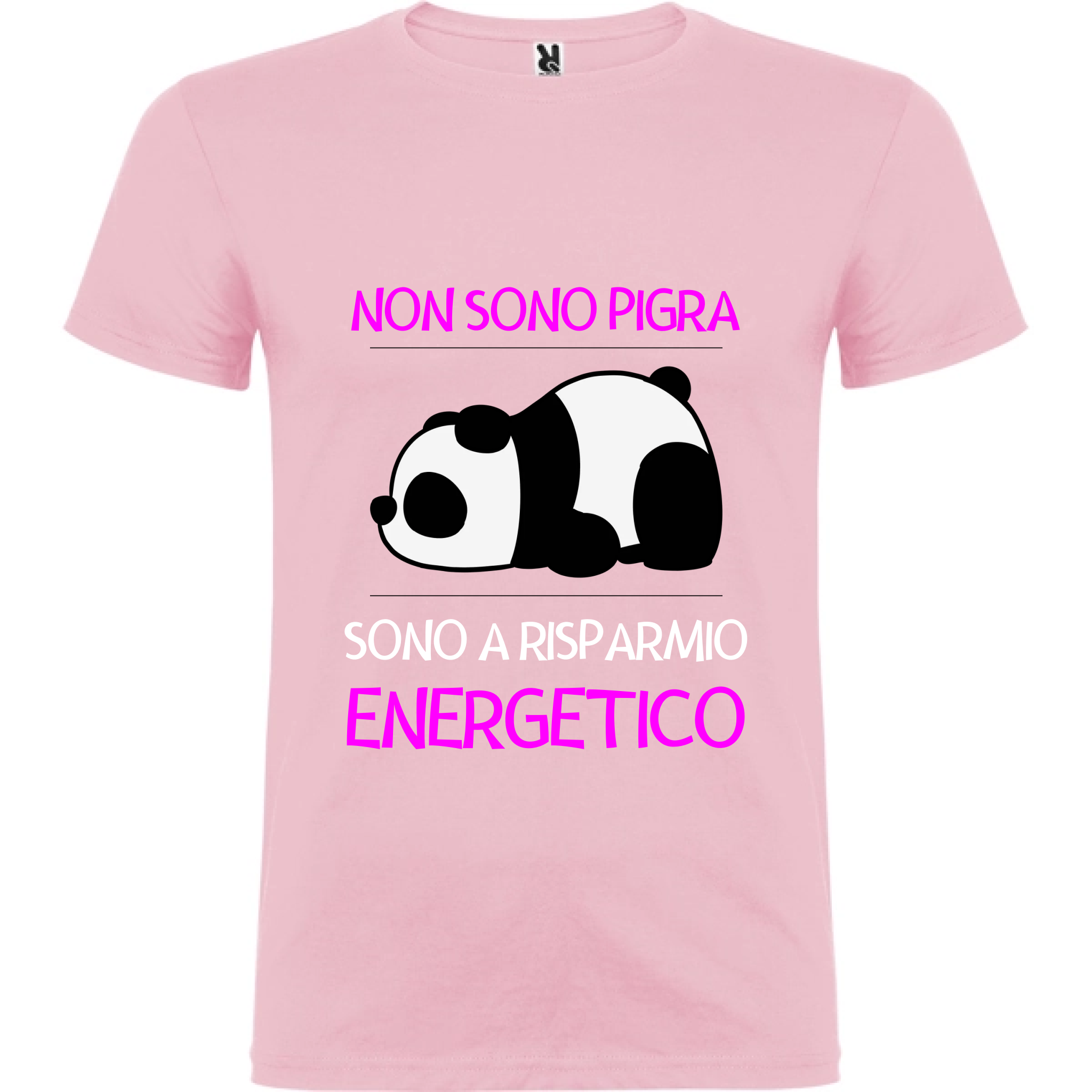 Maglietta Unisex personalizzata Risparmio Energetico 