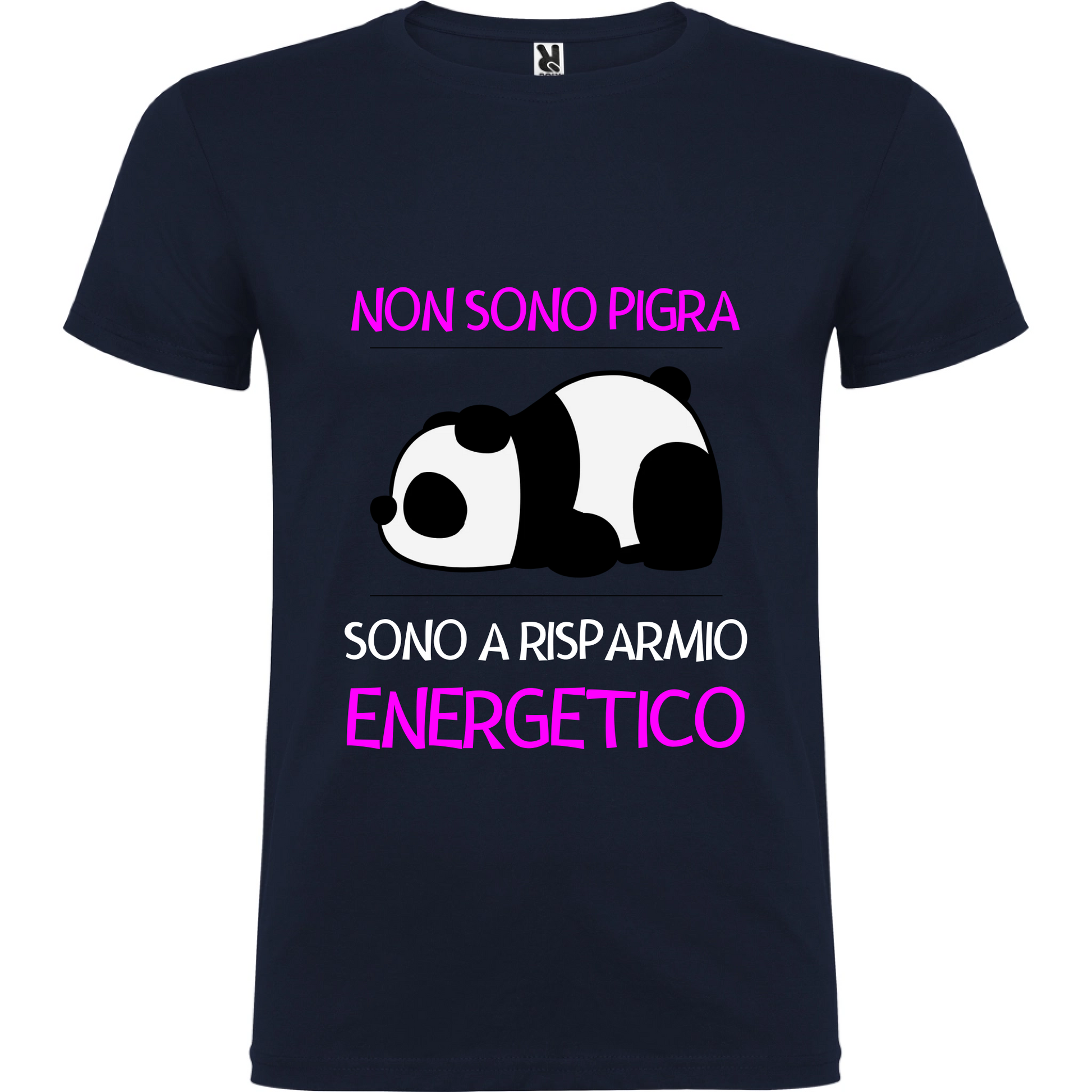 Maglietta Unisex personalizzata Risparmio Energetico 