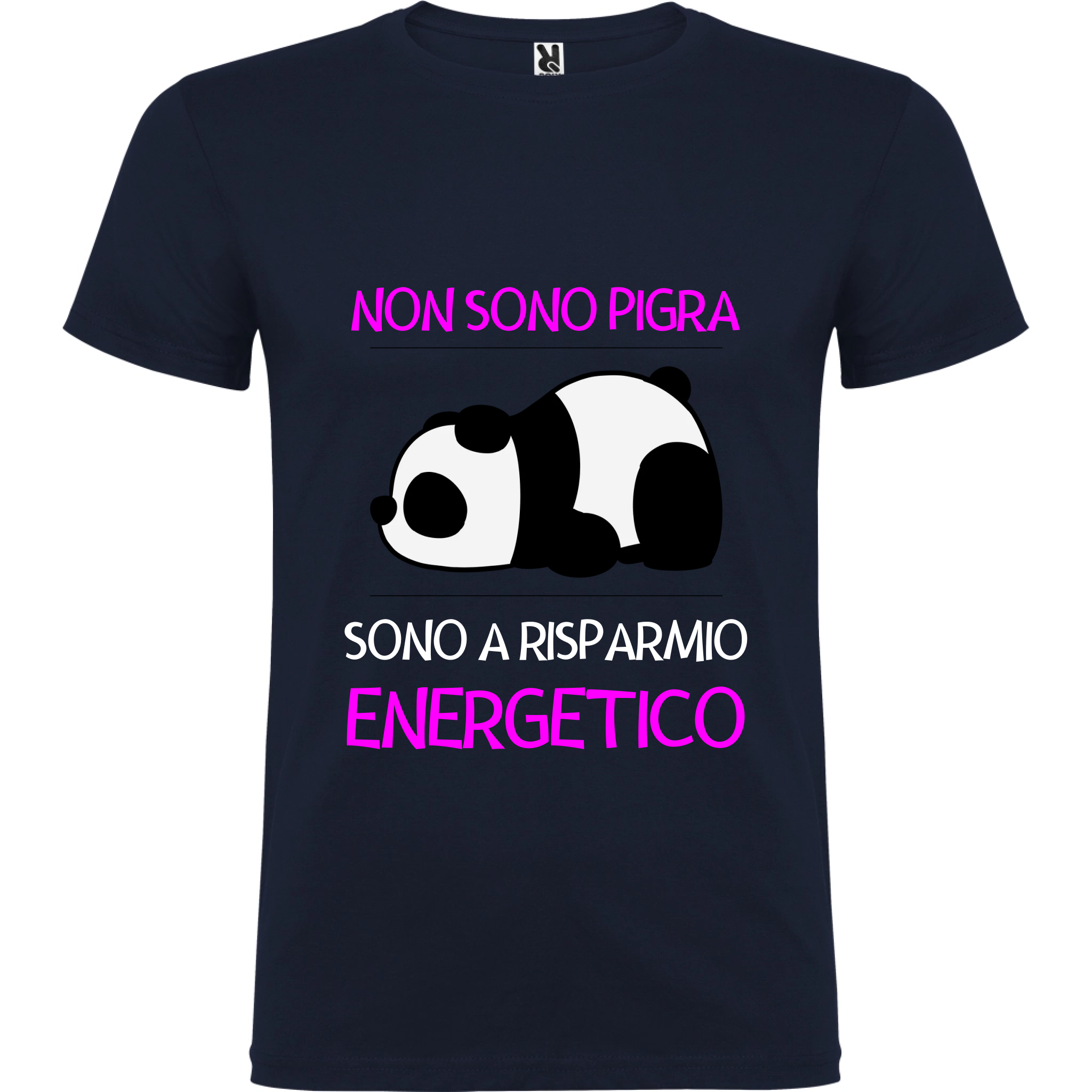 Maglietta Unisex personalizzata Risparmio Energetico 