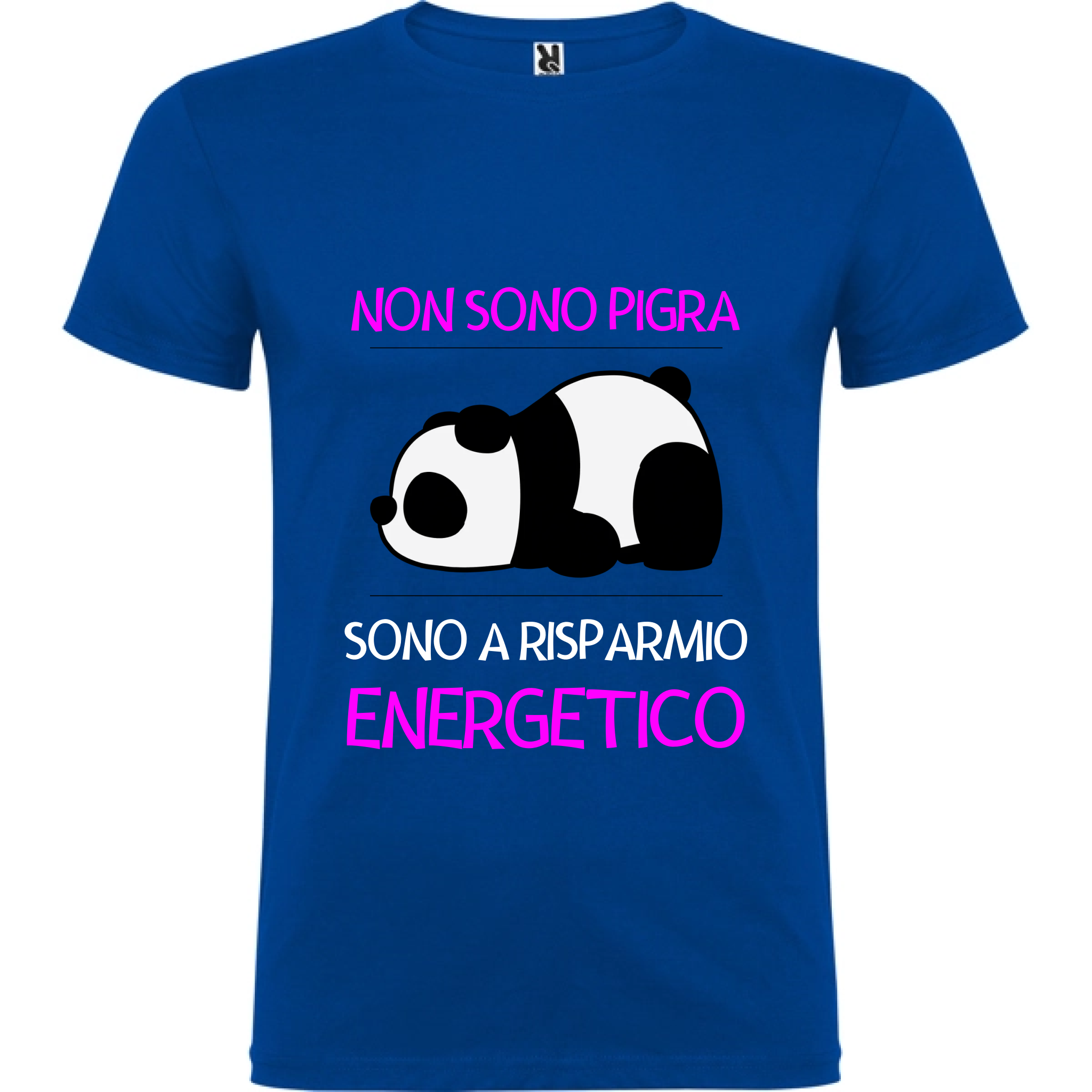 Maglietta Unisex personalizzata Risparmio Energetico 
