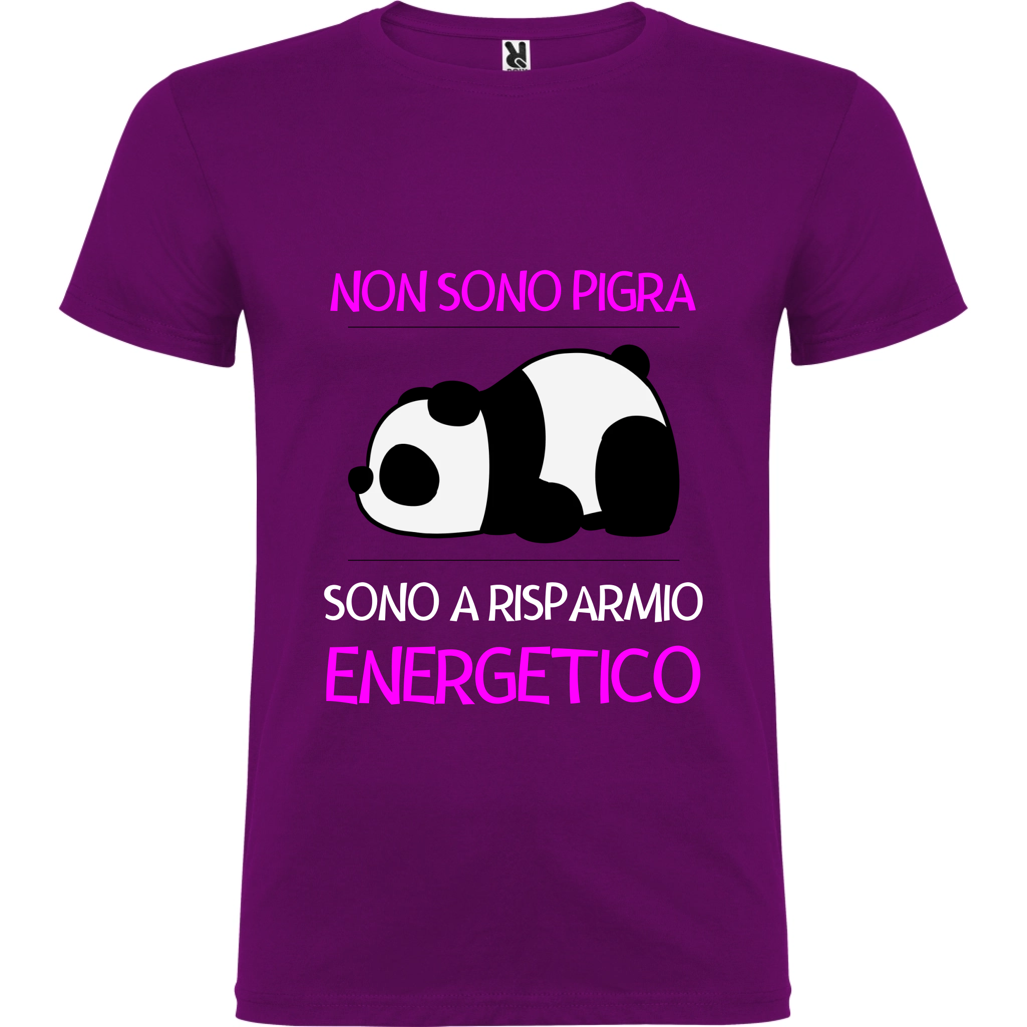 Maglietta Unisex personalizzata Risparmio Energetico 