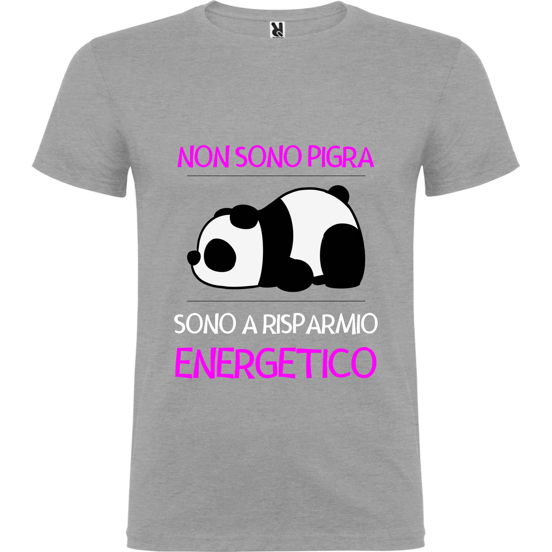 Maglietta Unisex personalizzata Risparmio Energetico 