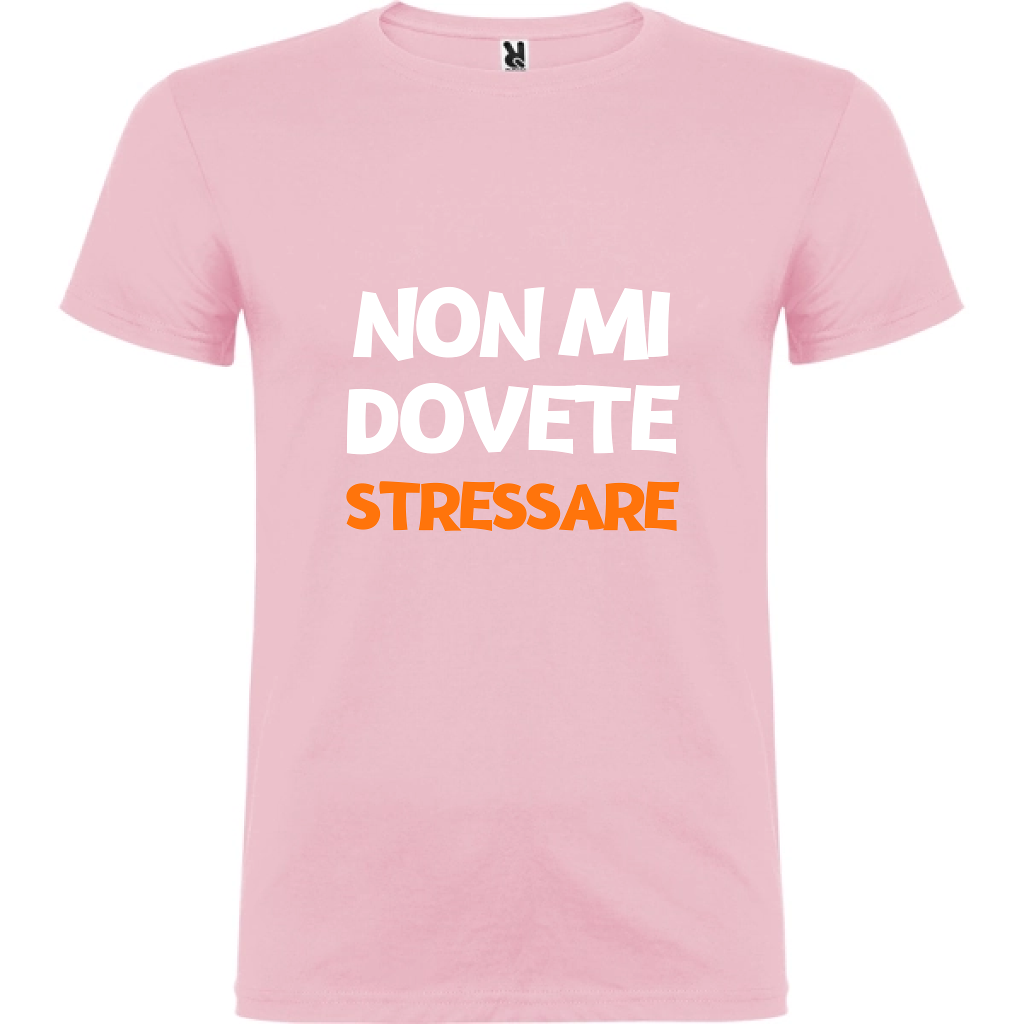 Maglietta Unisex personalizzata Non mi dovete Stressare 