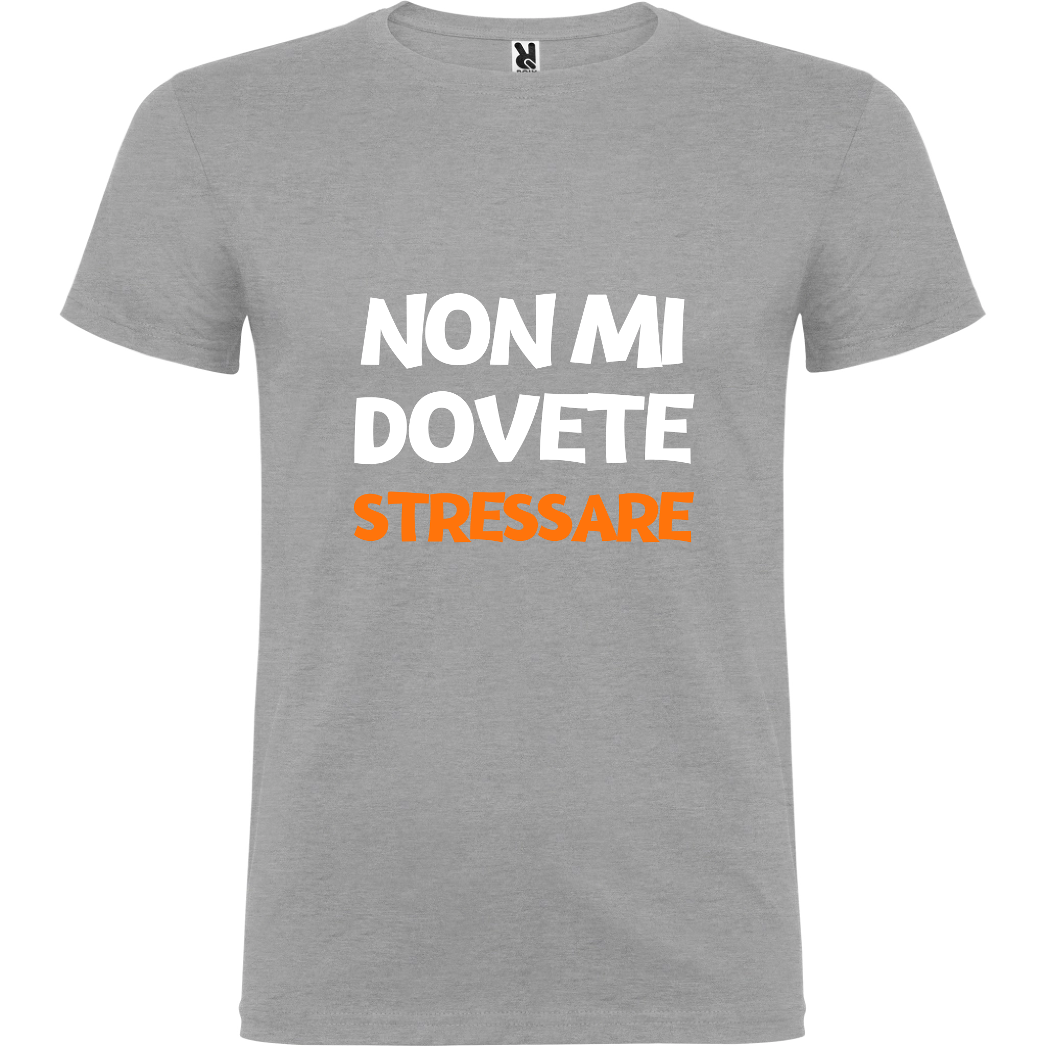 Maglietta Unisex personalizzata Non mi dovete Stressare 