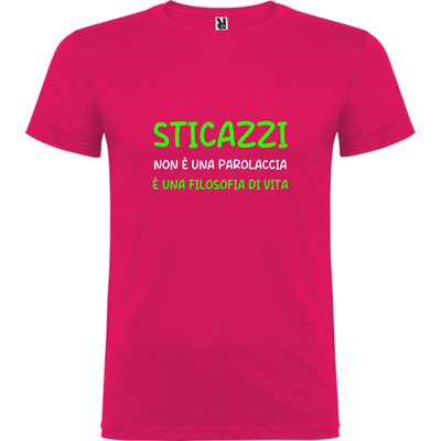 Maglietta Unisex personalizzata Sticazzi 