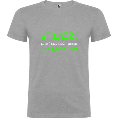 Maglietta Unisex personalizzata Sticazzi 