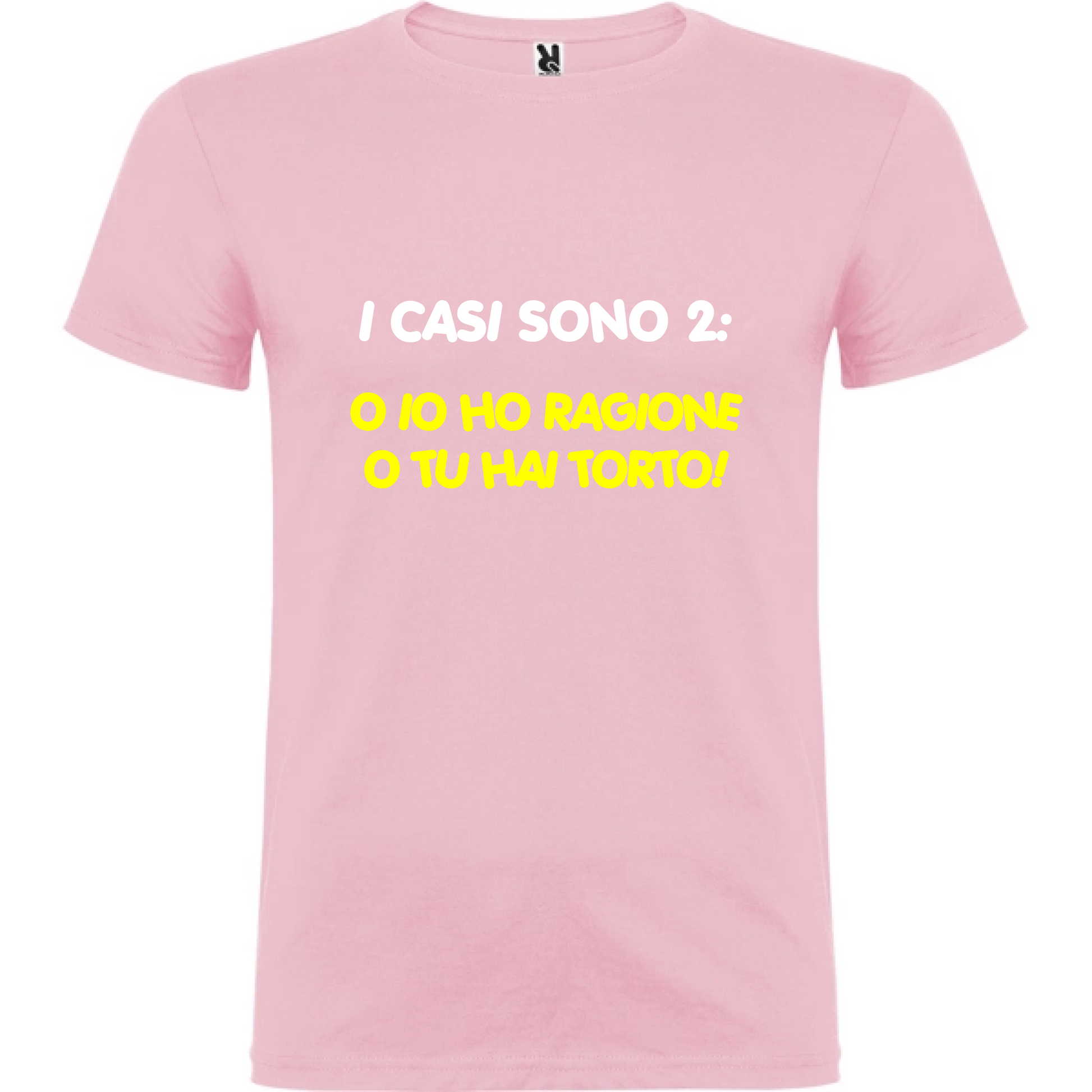 Maglietta Unisex personalizzata I Casi Sono 2 