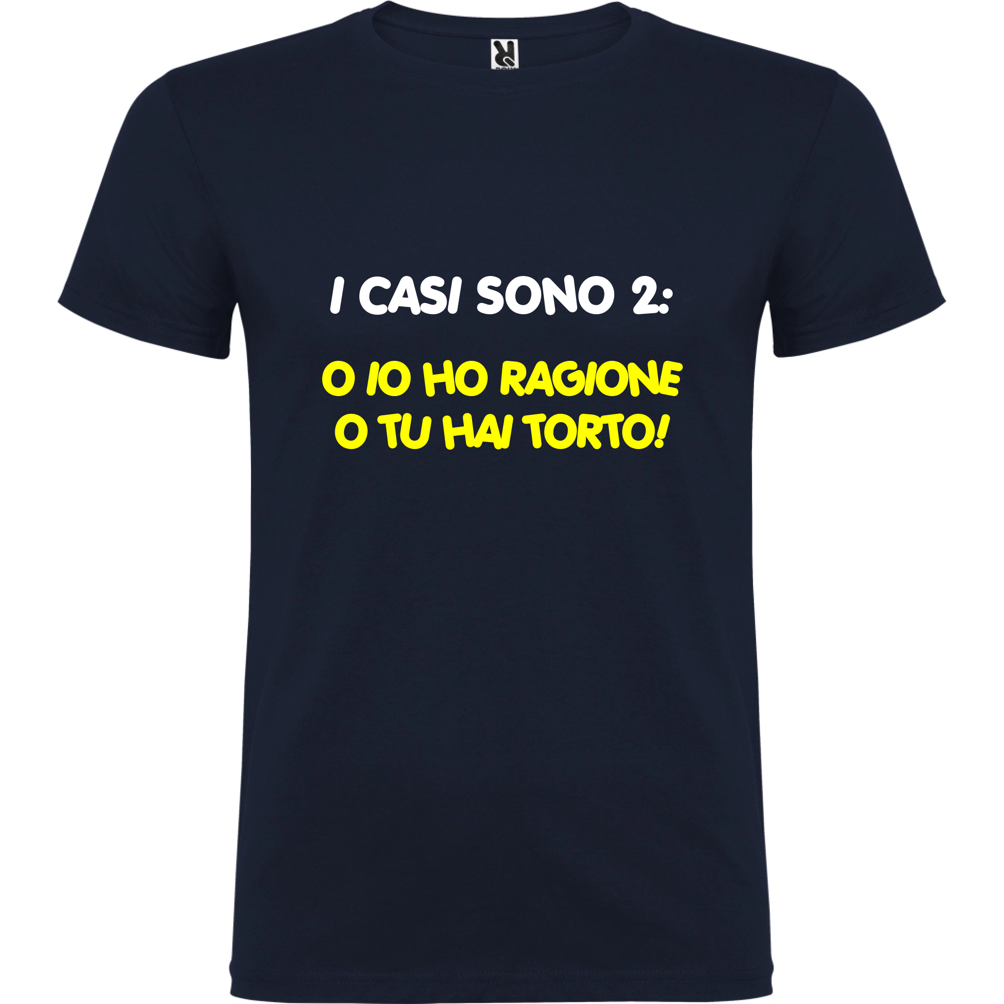 Maglietta Unisex personalizzata I Casi Sono 2 