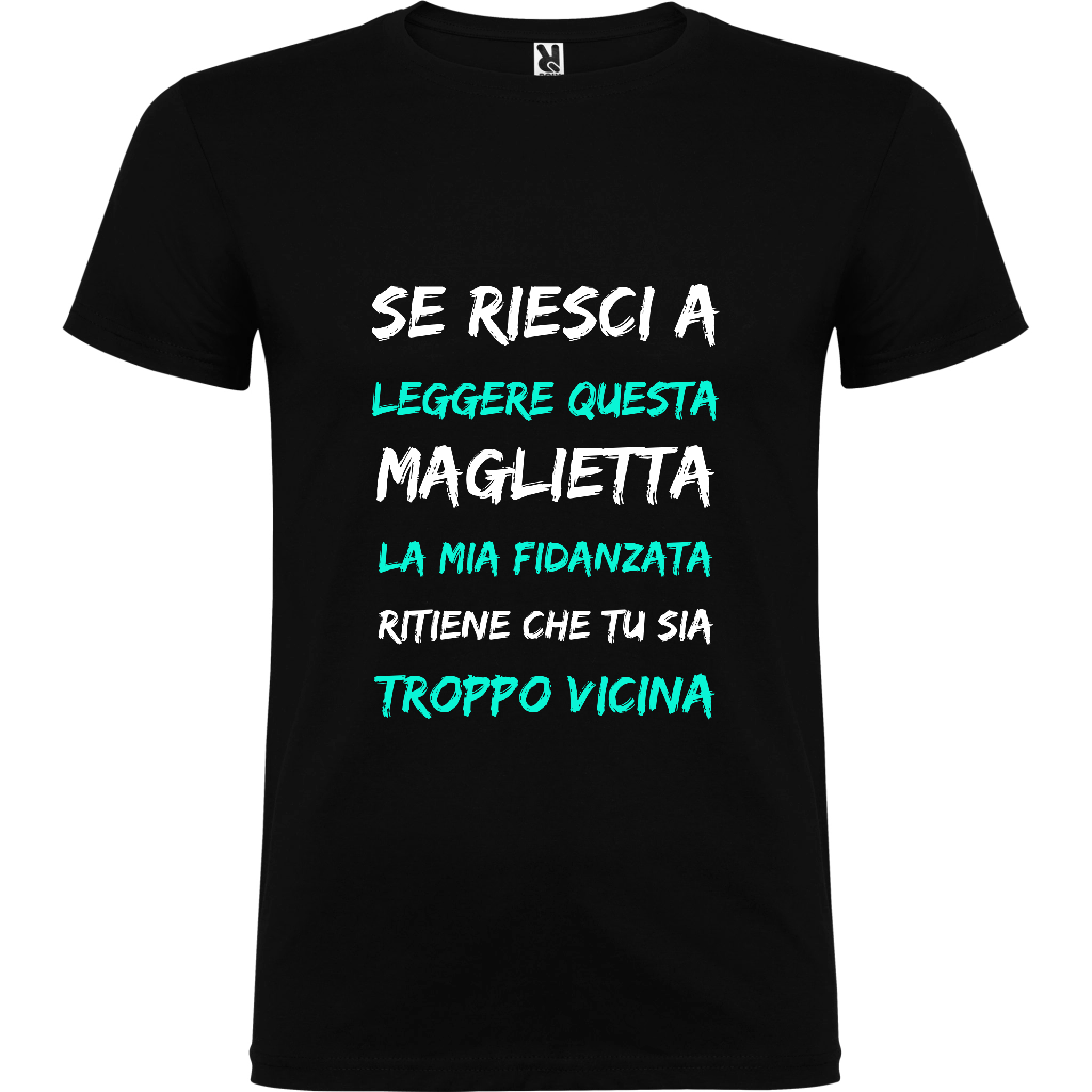 Maglietta Unisex personalizzata Stai a Distanza 