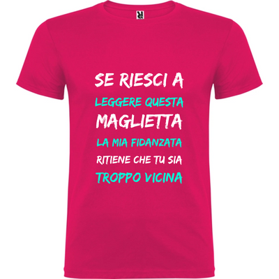 Maglietta Unisex personalizzata Stai a Distanza 
