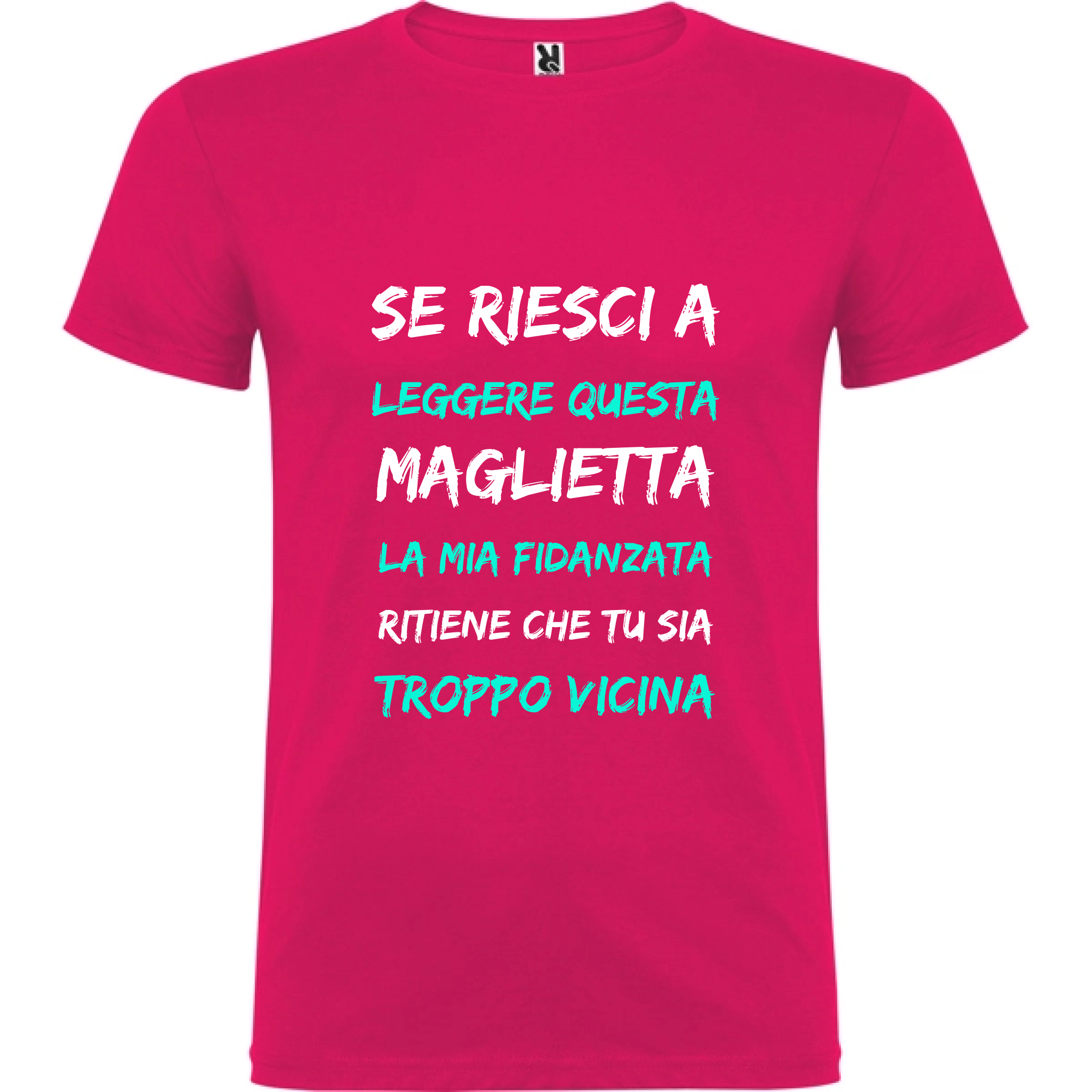 Maglietta Unisex personalizzata Stai a Distanza 