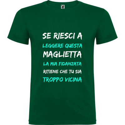 Maglietta Unisex personalizzata Stai a Distanza 
