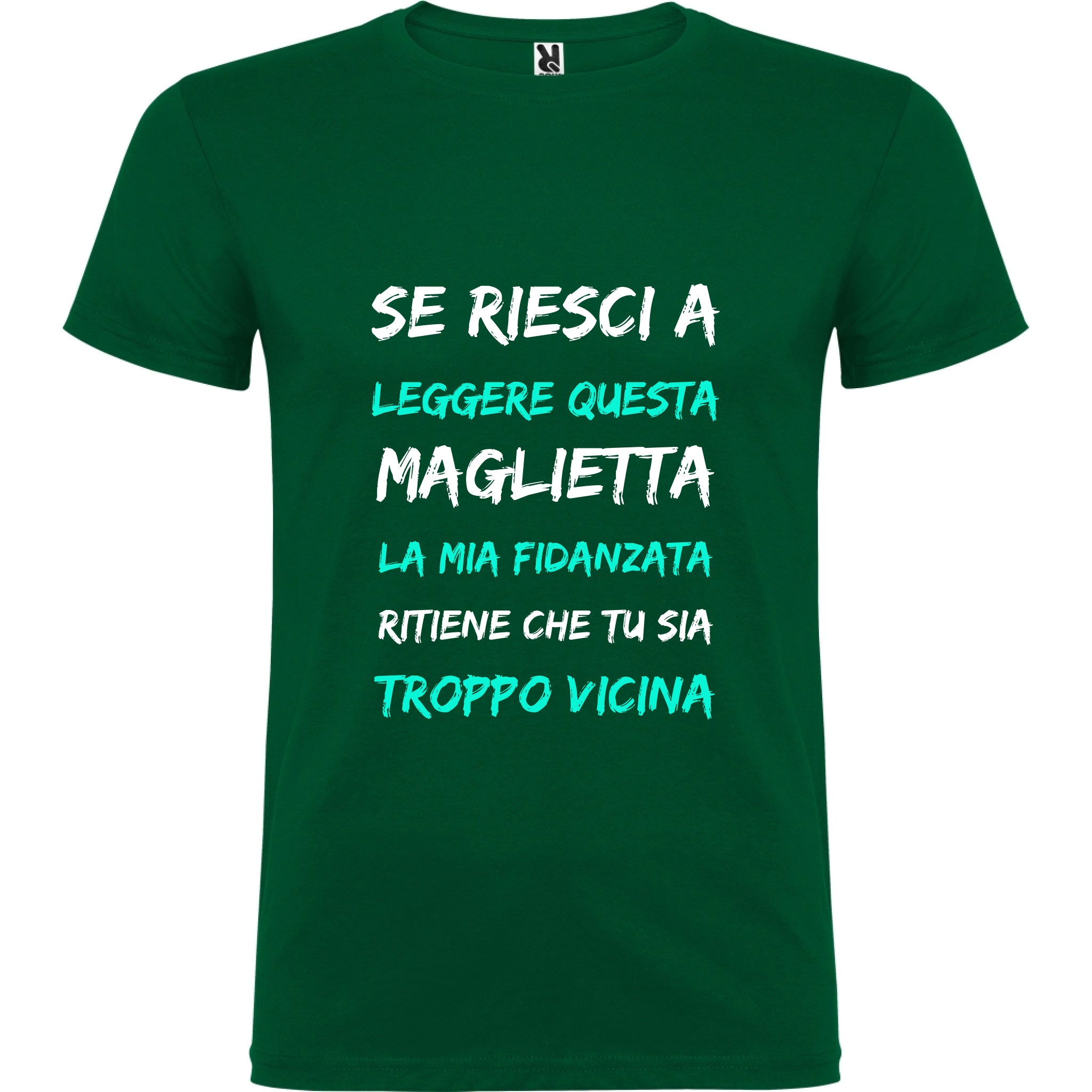Maglietta Unisex personalizzata Stai a Distanza 