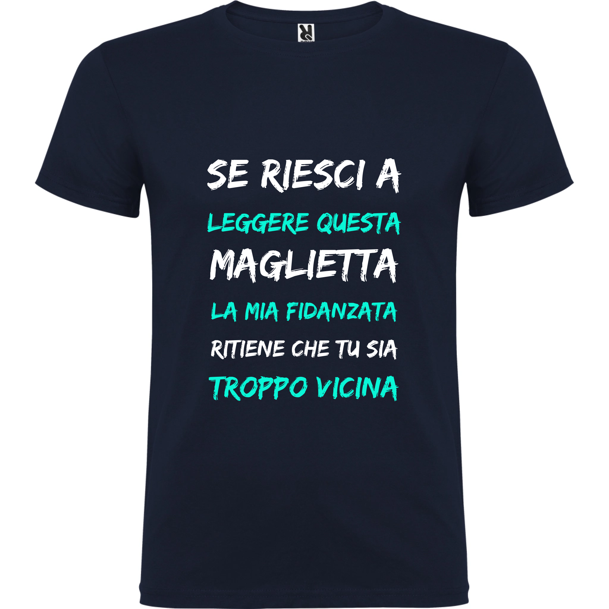 Maglietta Unisex personalizzata Stai a Distanza 