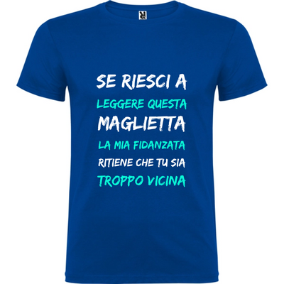 Maglietta Unisex personalizzata Stai a Distanza 