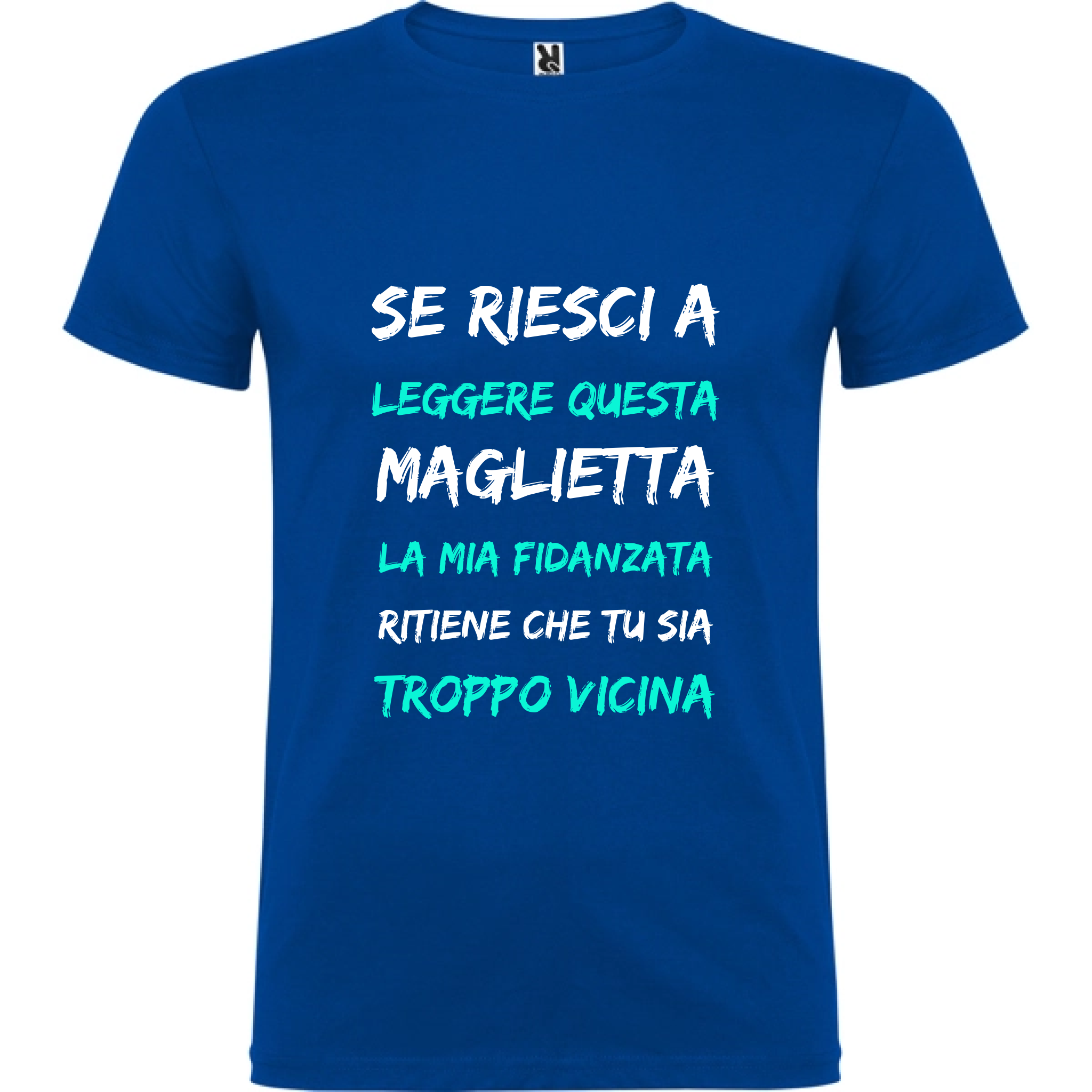 Maglietta Unisex personalizzata Stai a Distanza 