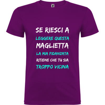 Maglietta Unisex personalizzata Stai a Distanza 