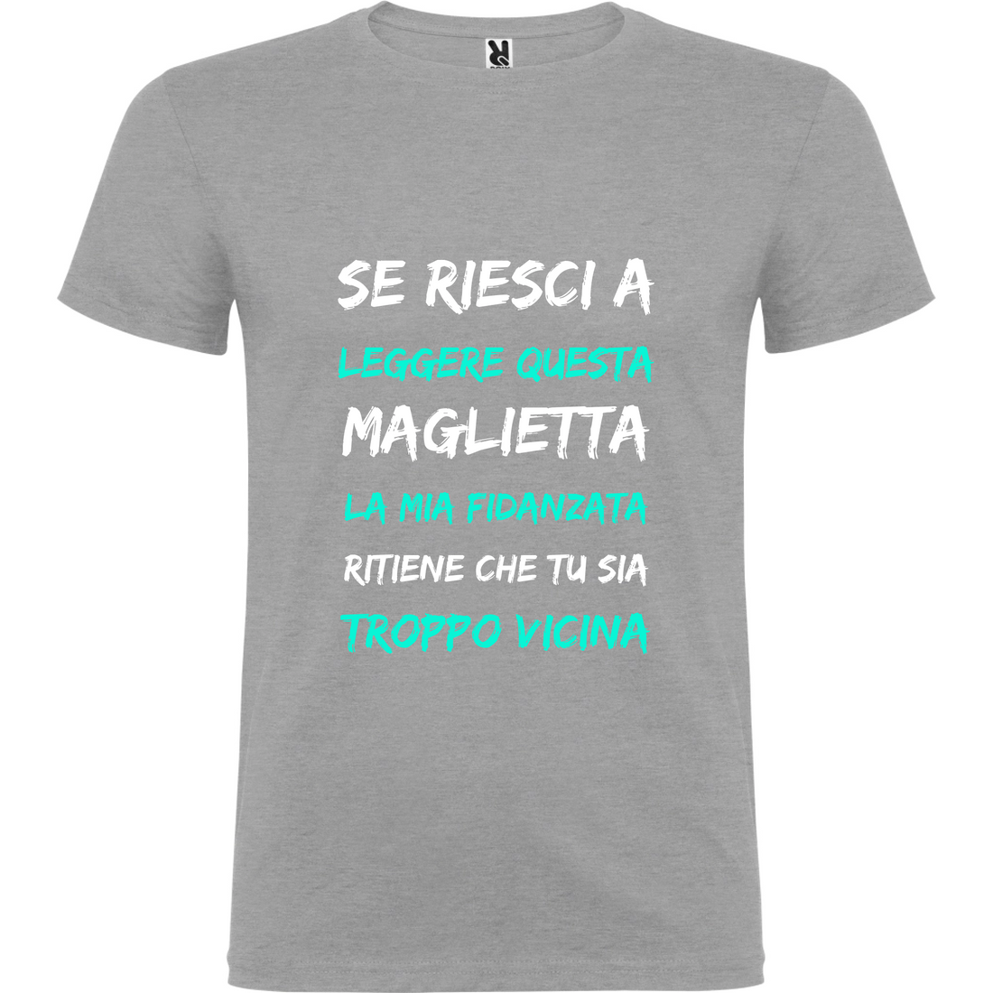 Maglietta Unisex personalizzata Stai a Distanza 