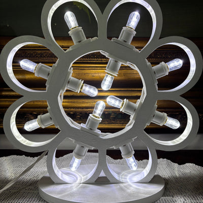 Luminaria Margherita con base 