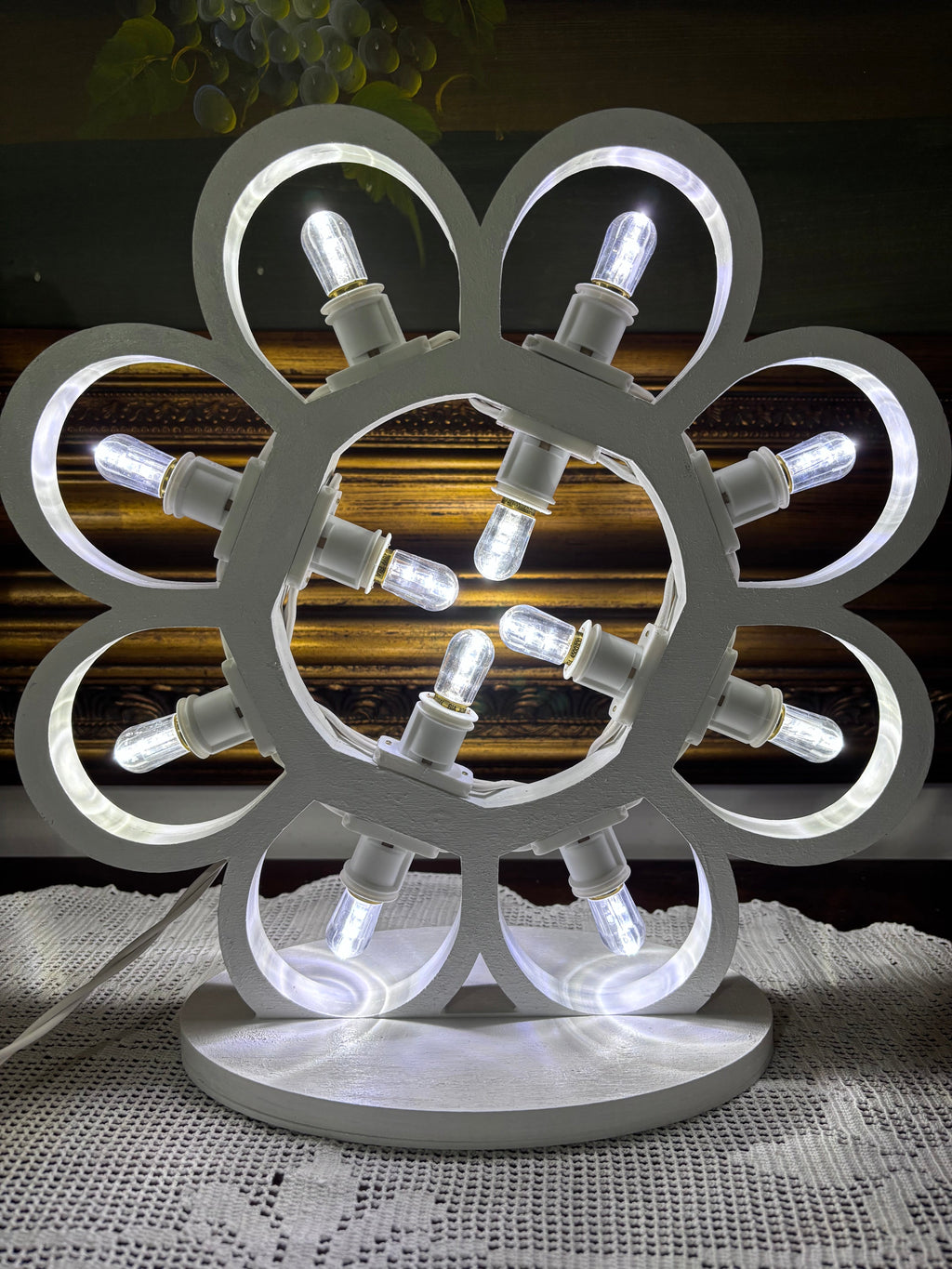 Luminaria Margherita con base 