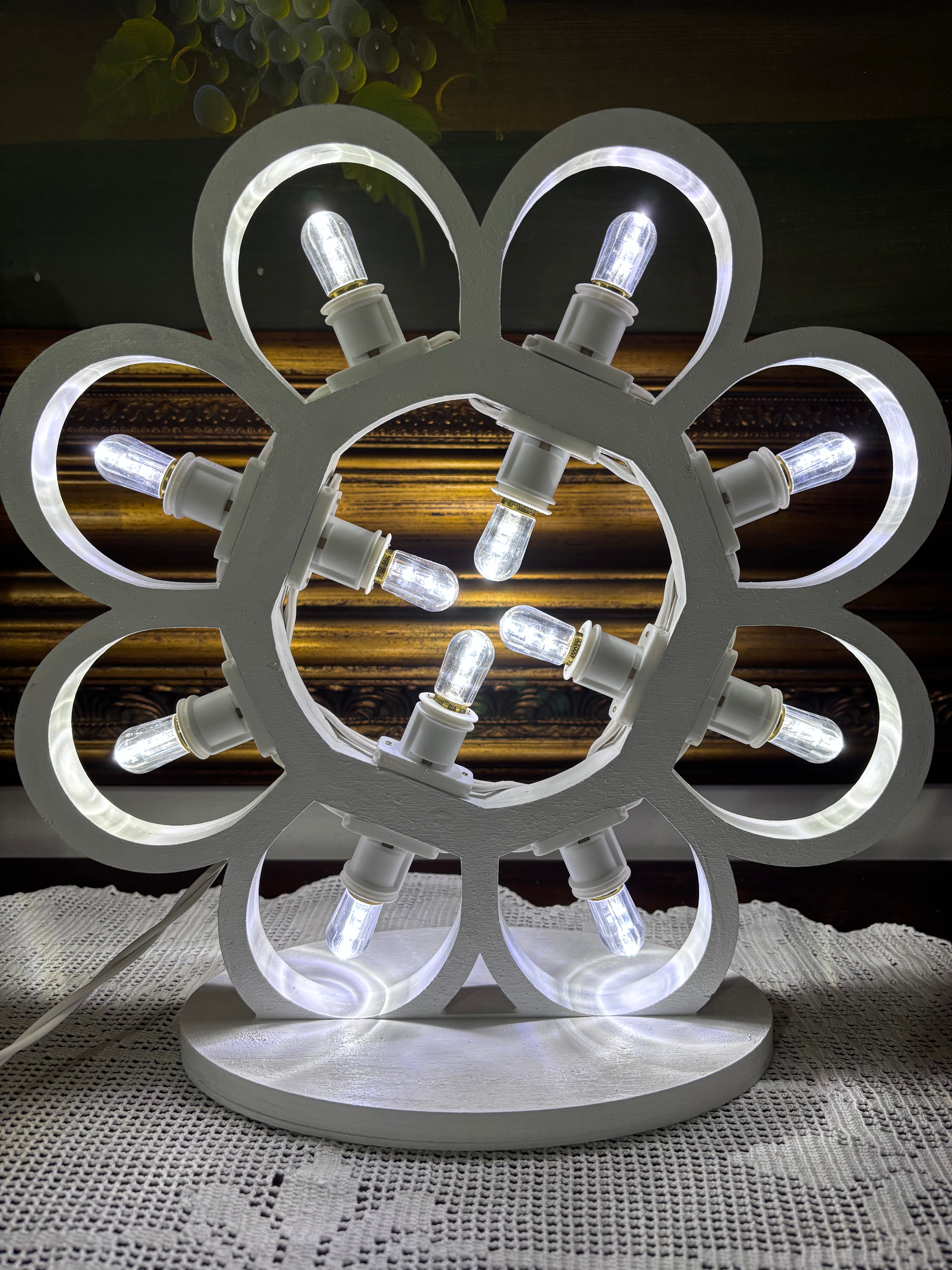 Luminaria Margherita con base 