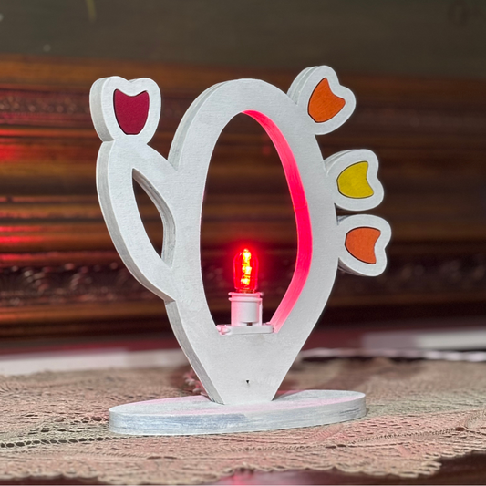 Luminaria pala di Fico D'india Idea's Cottage di Brunetti Marco