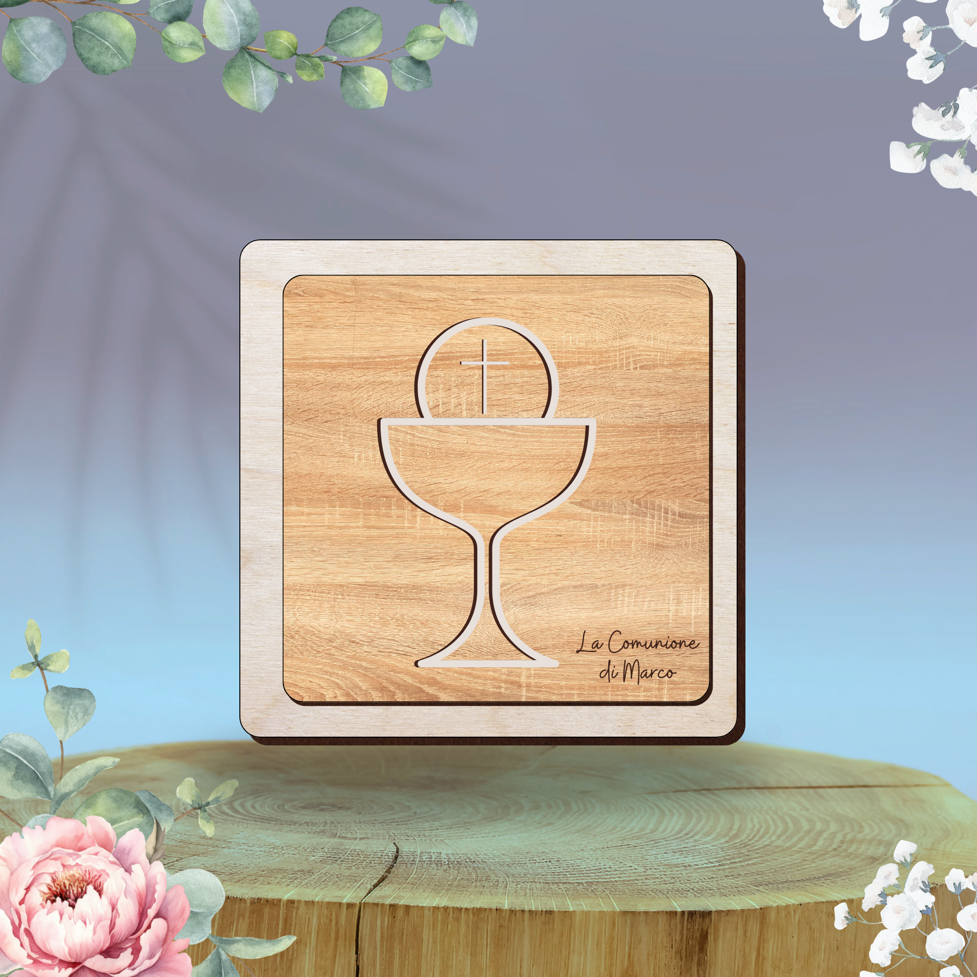 Bomboniera Calice per prima comunione Idea's Cottage