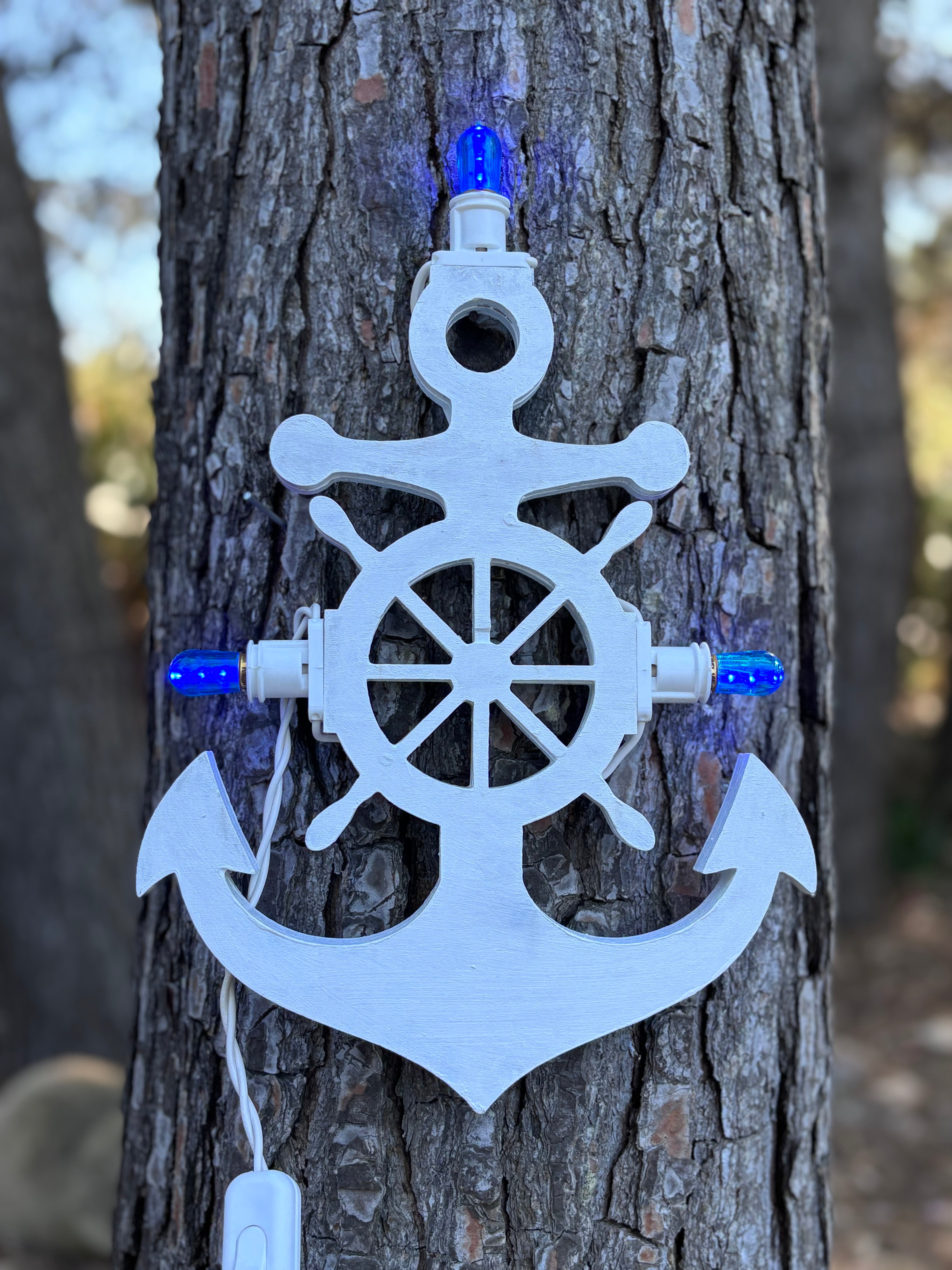 Luminaria Ancora e Timone 