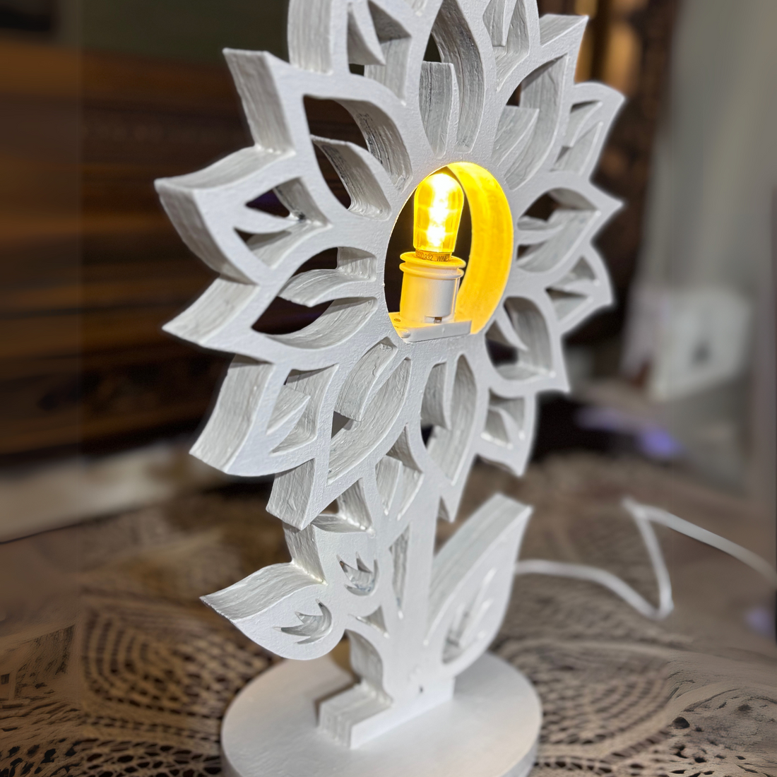 Luminaria Girasole con base Idea's Cottage di Brunetti Marco