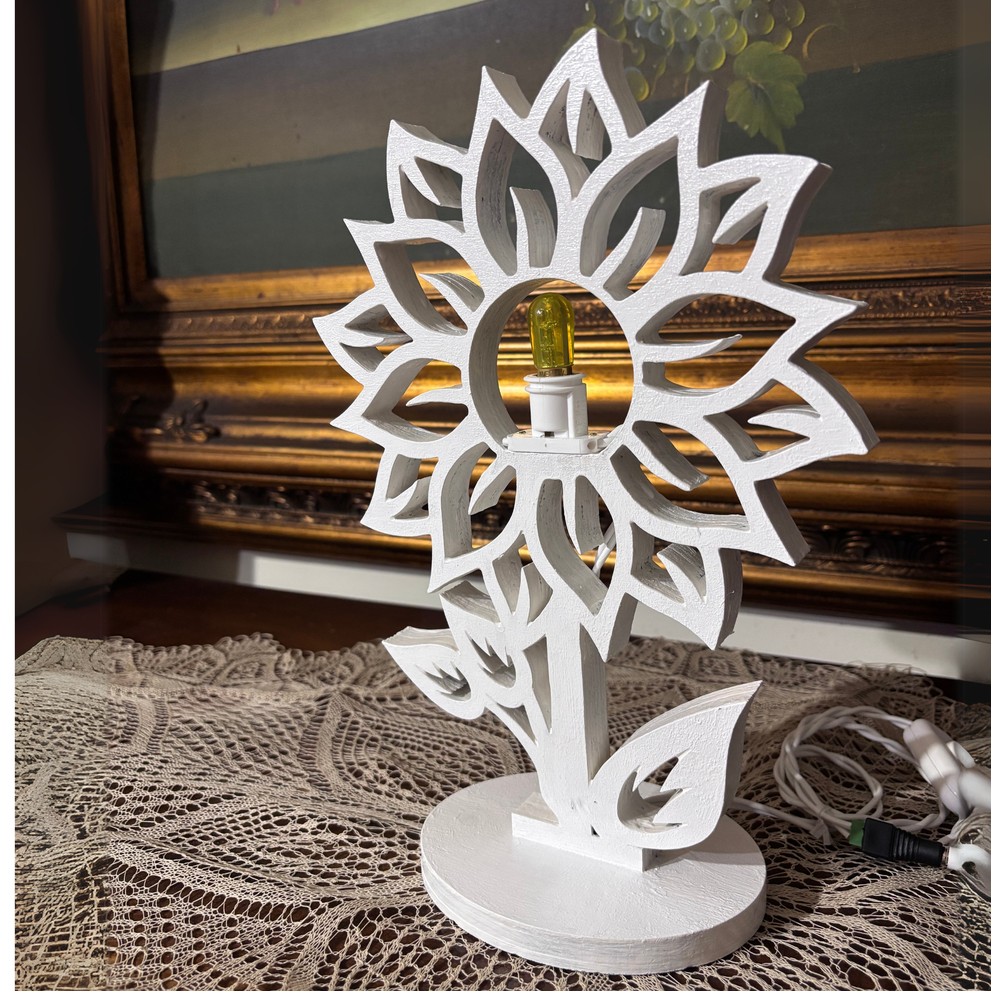 Luminaria Girasole con base Idea's Cottage di Brunetti Marco