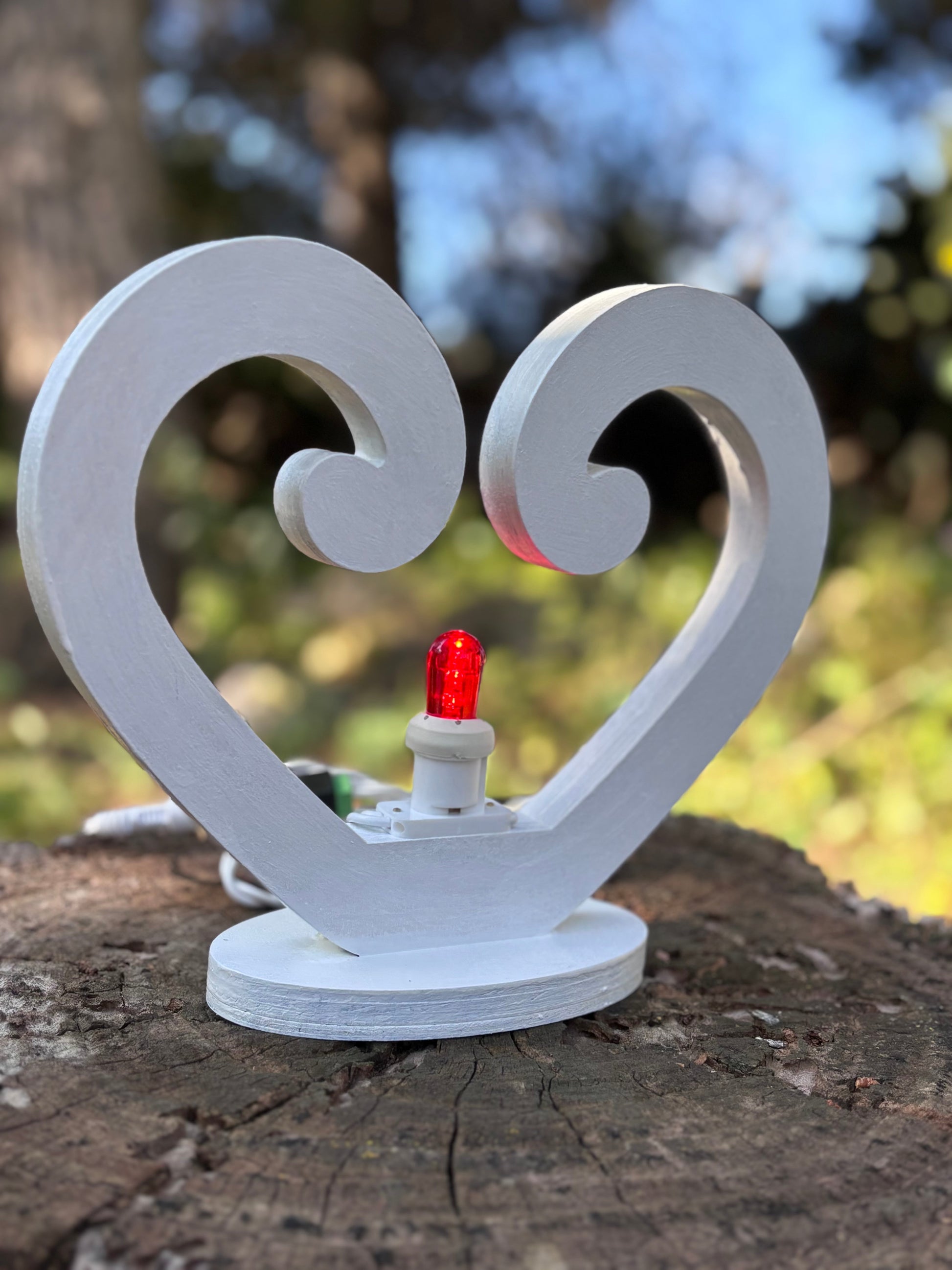 Luminaria Cuore da tavolo 