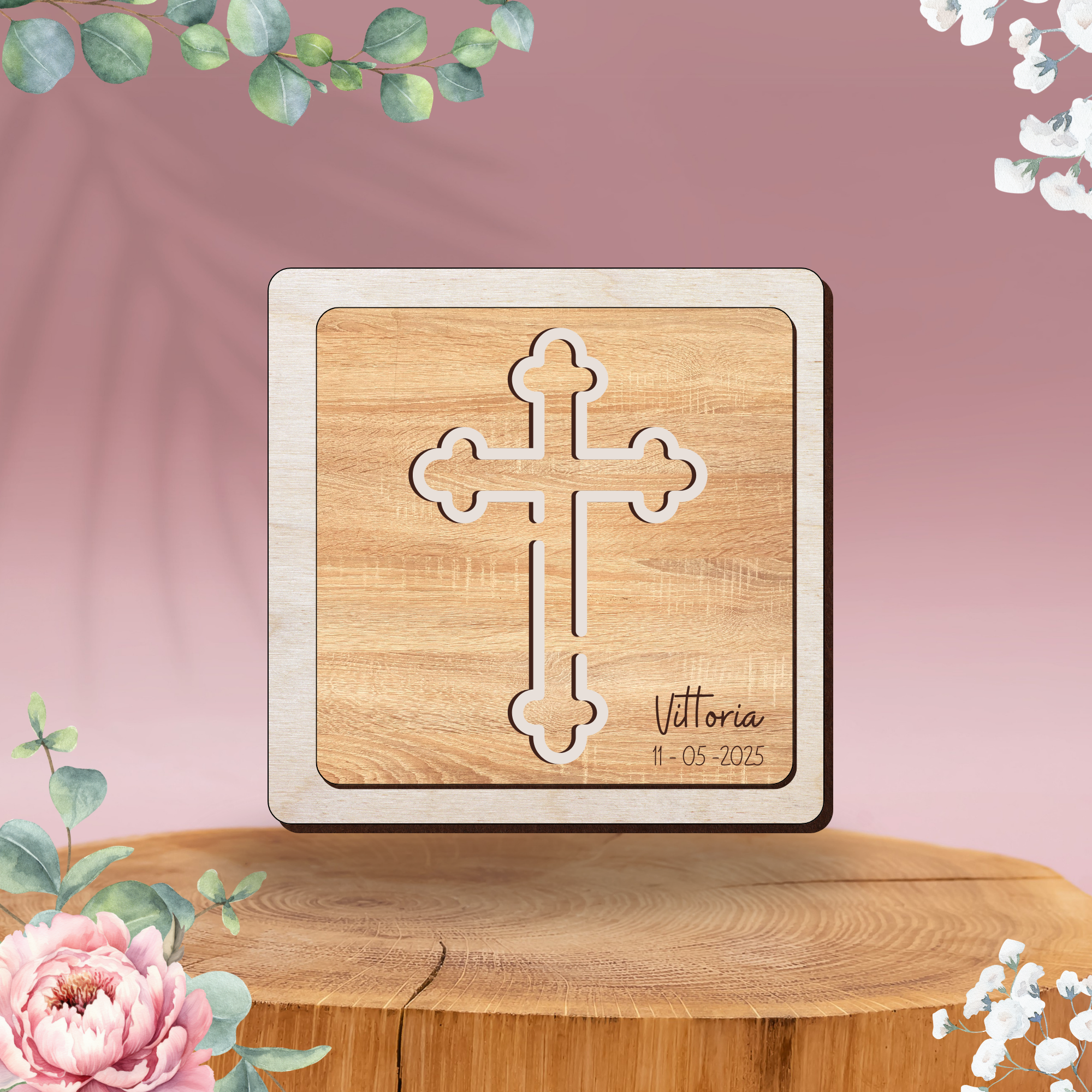 Bomboniera Crocifisso per prima comunione Idea's Cottage