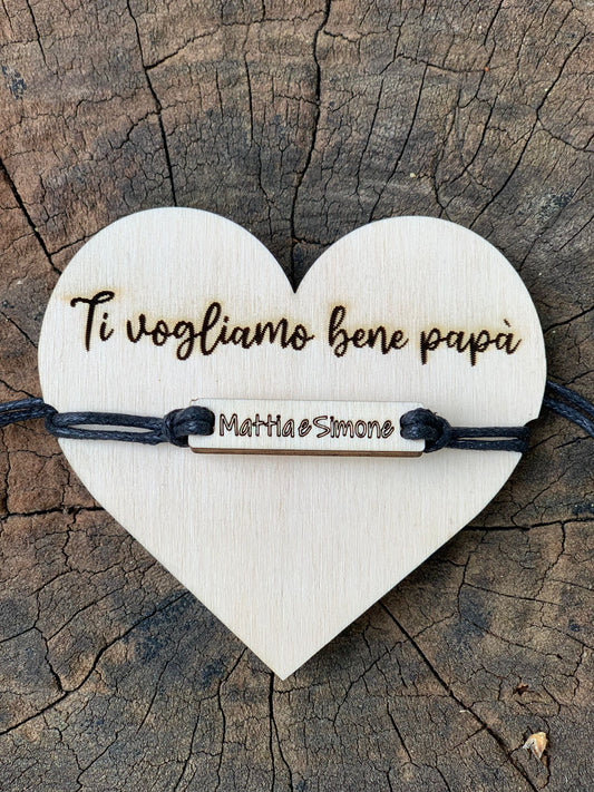 Bracciali con frase  per una persona speciale Idea's Cottage