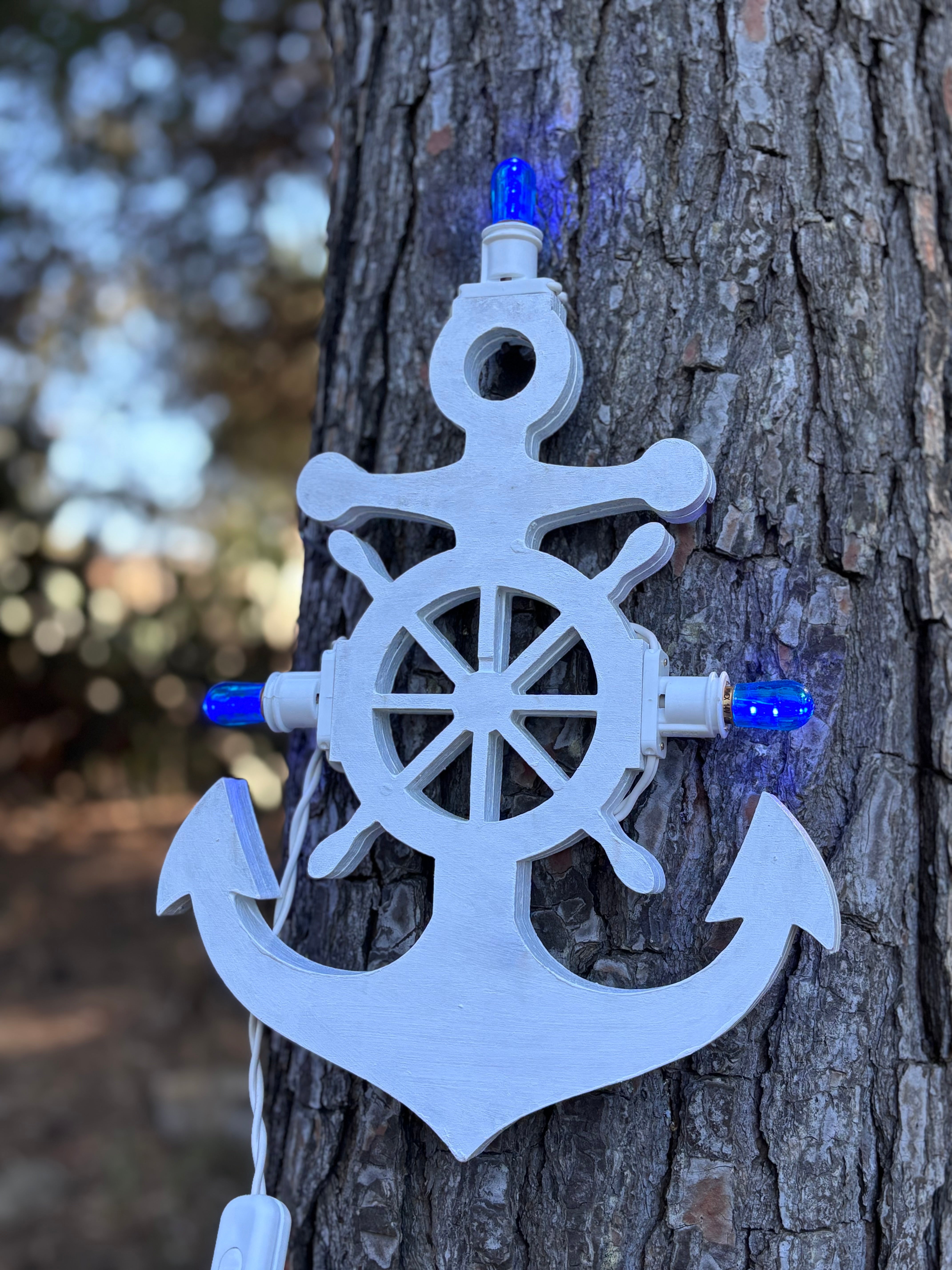 Luminaria Ancora e Timone 