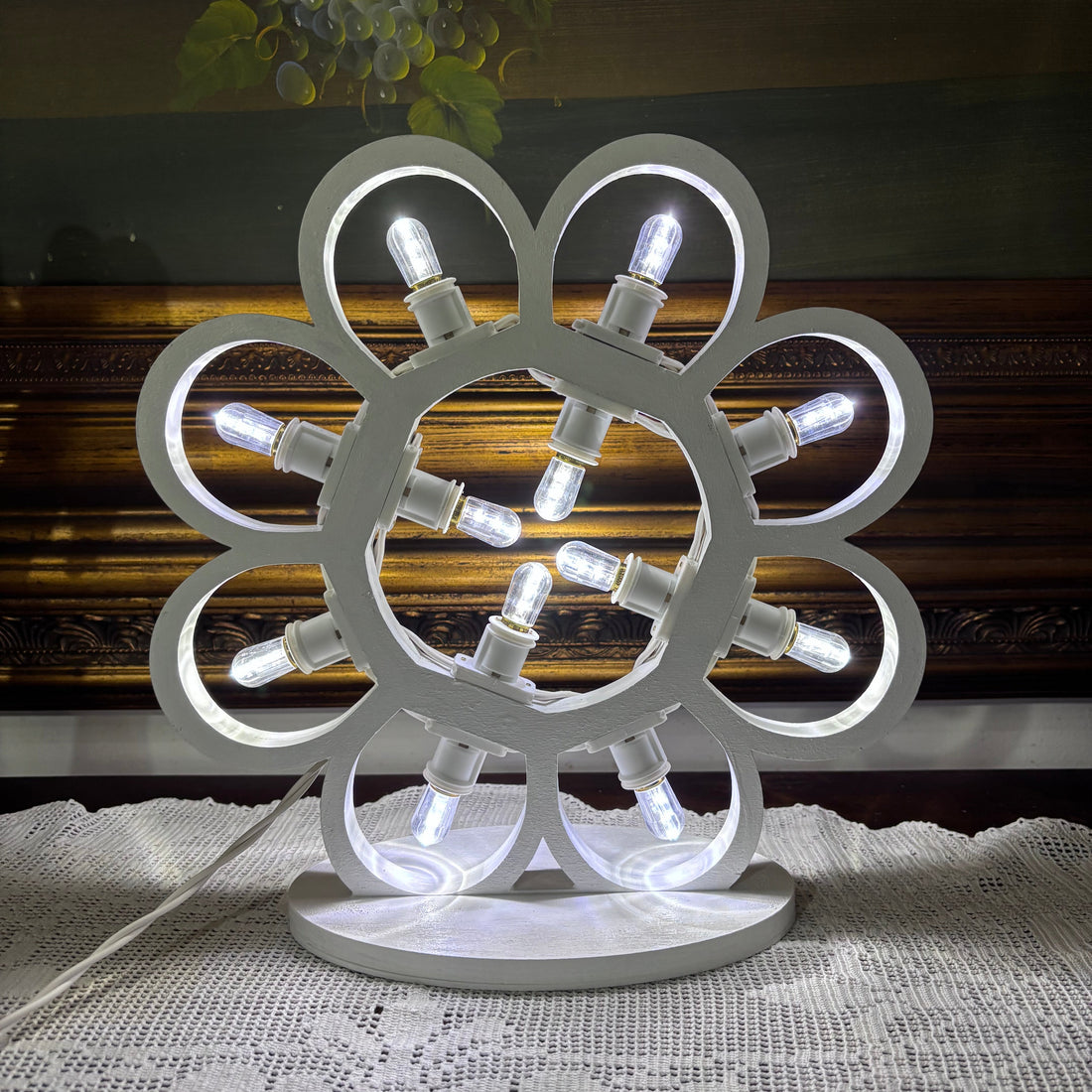 Luminaria Margherita con base 