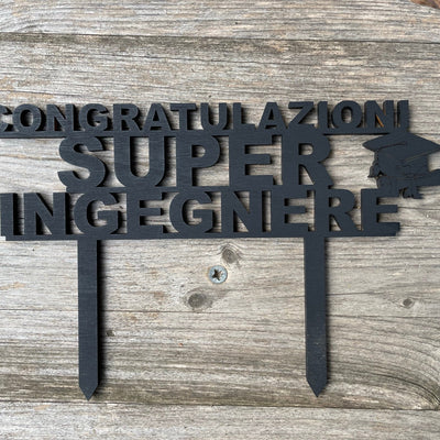 Cake topper laurea Idea's Cottage