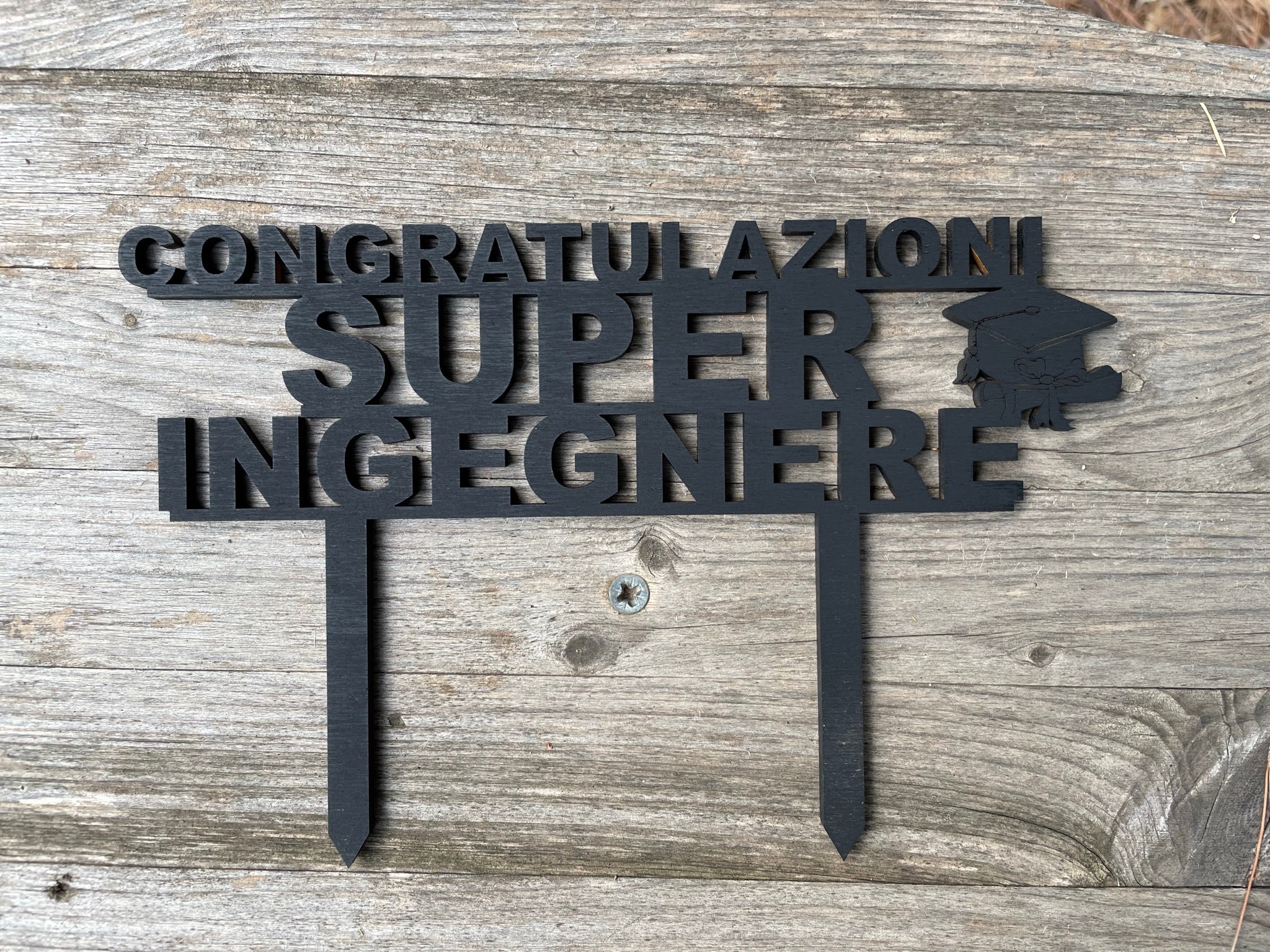 Cake topper laurea Idea's Cottage