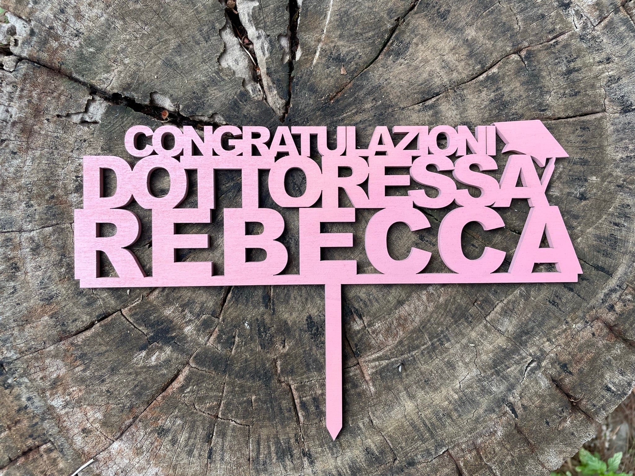 Cake topper laurea Idea's Cottage