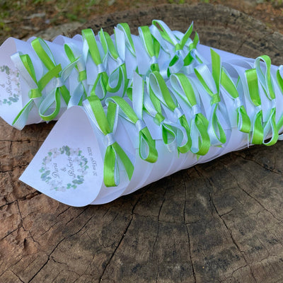 Cono Portariso personalizzato Farfalle Green Idea's Cottage