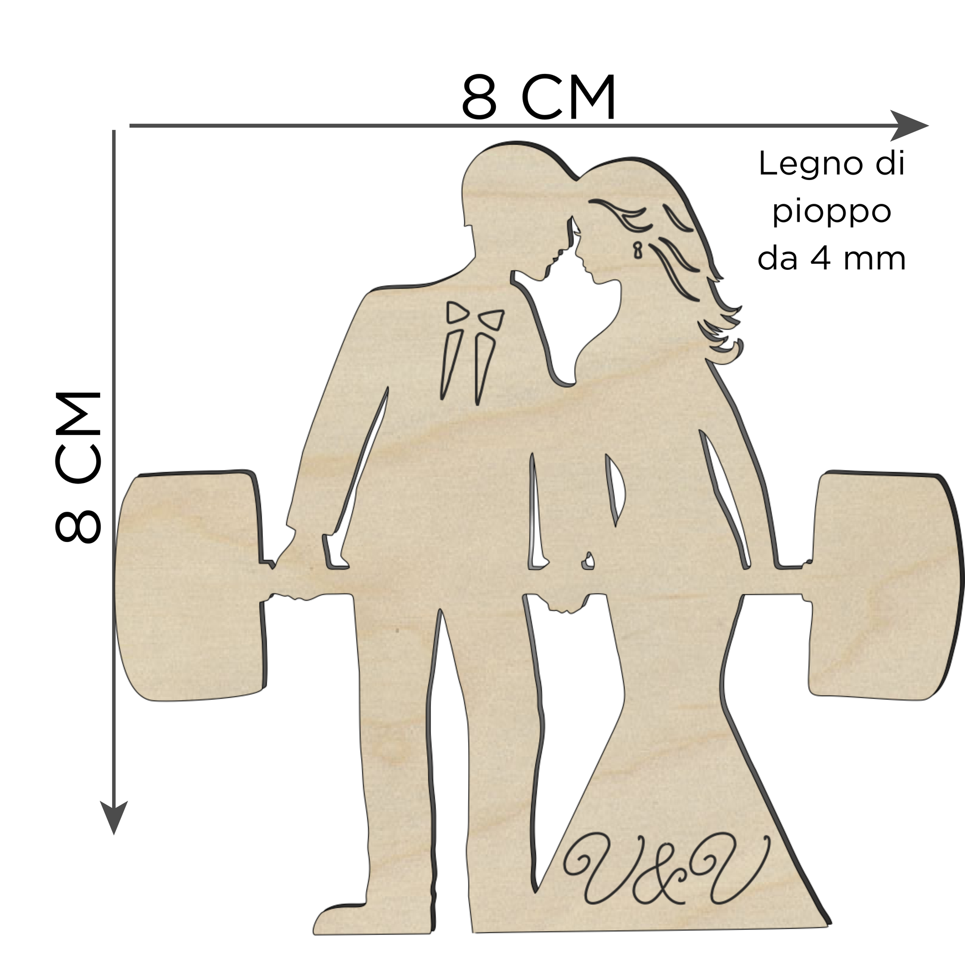 Segnaposto fitness tema sport 