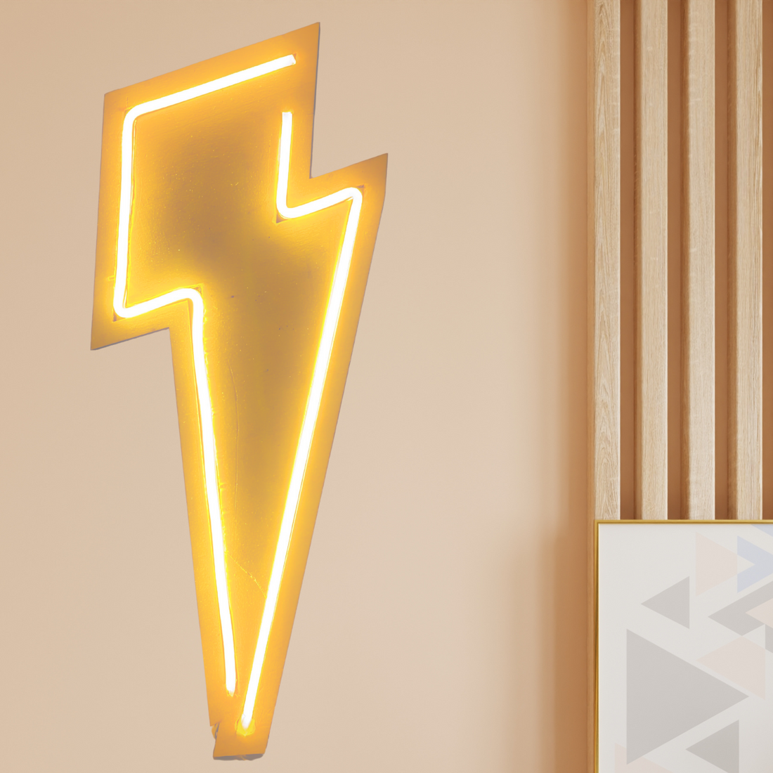 Neon Led Fulmine Idea's Cottage di Brunetti Marco