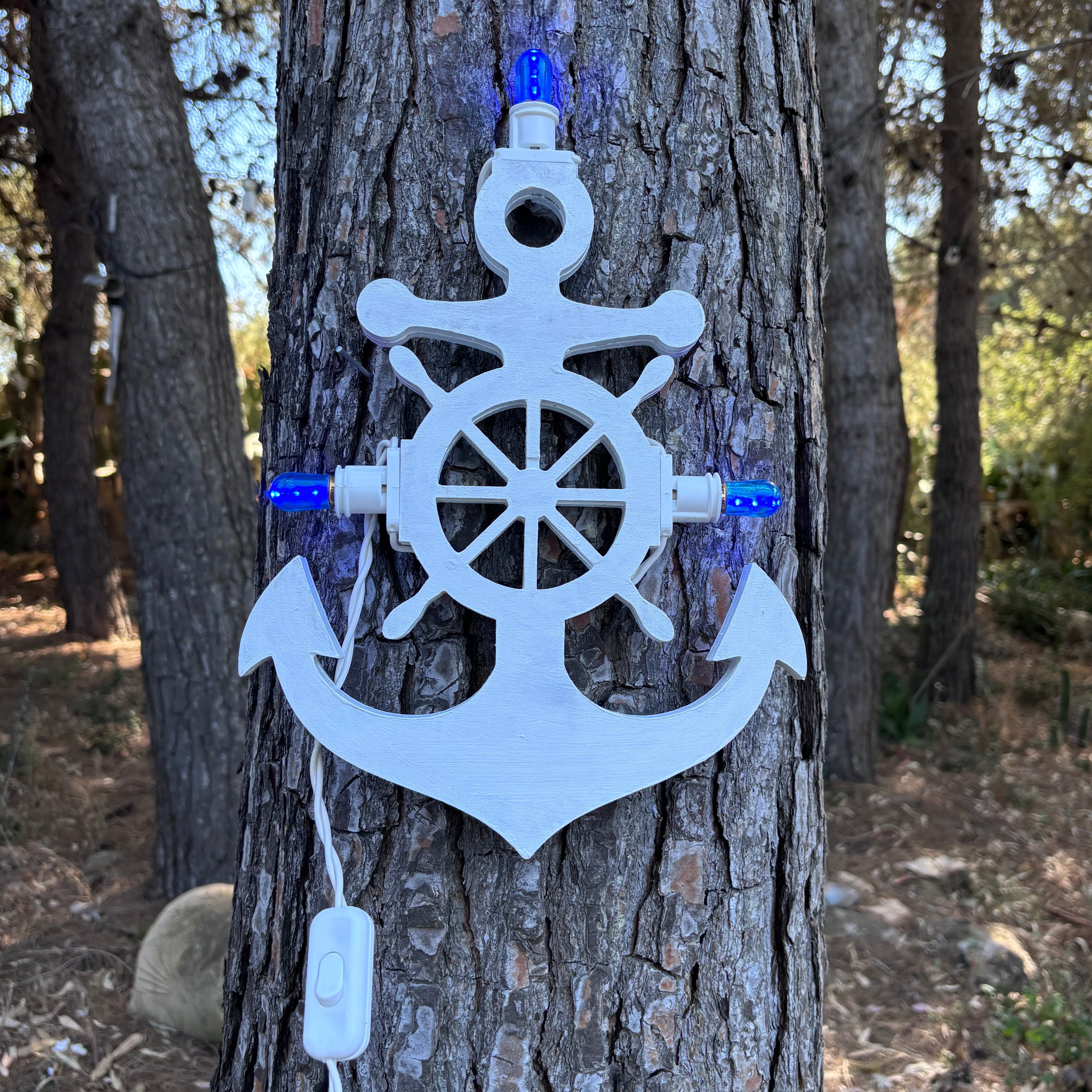 Luminaria Ancora e Timone 