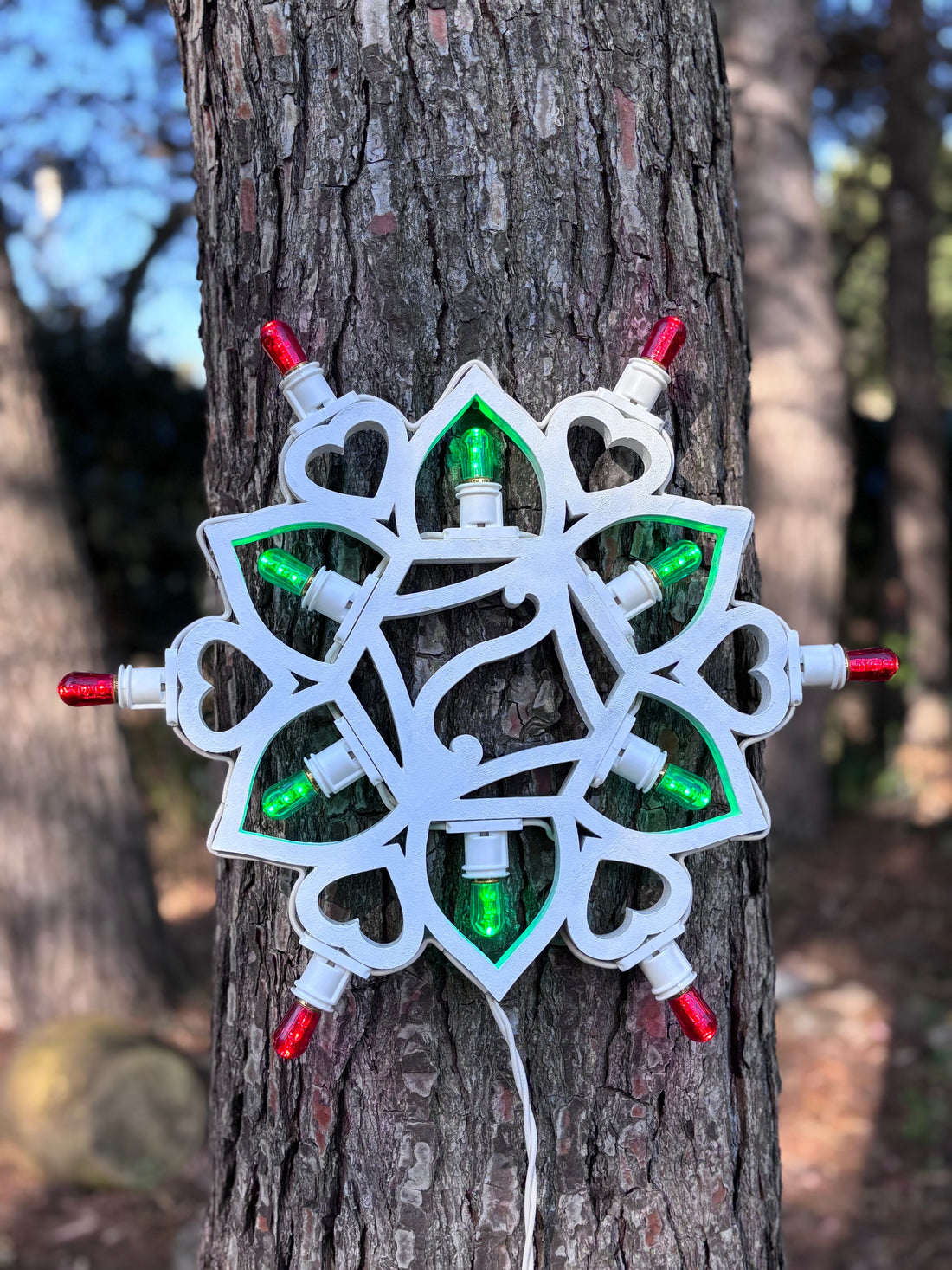 Luminaria Rosone Cuori 