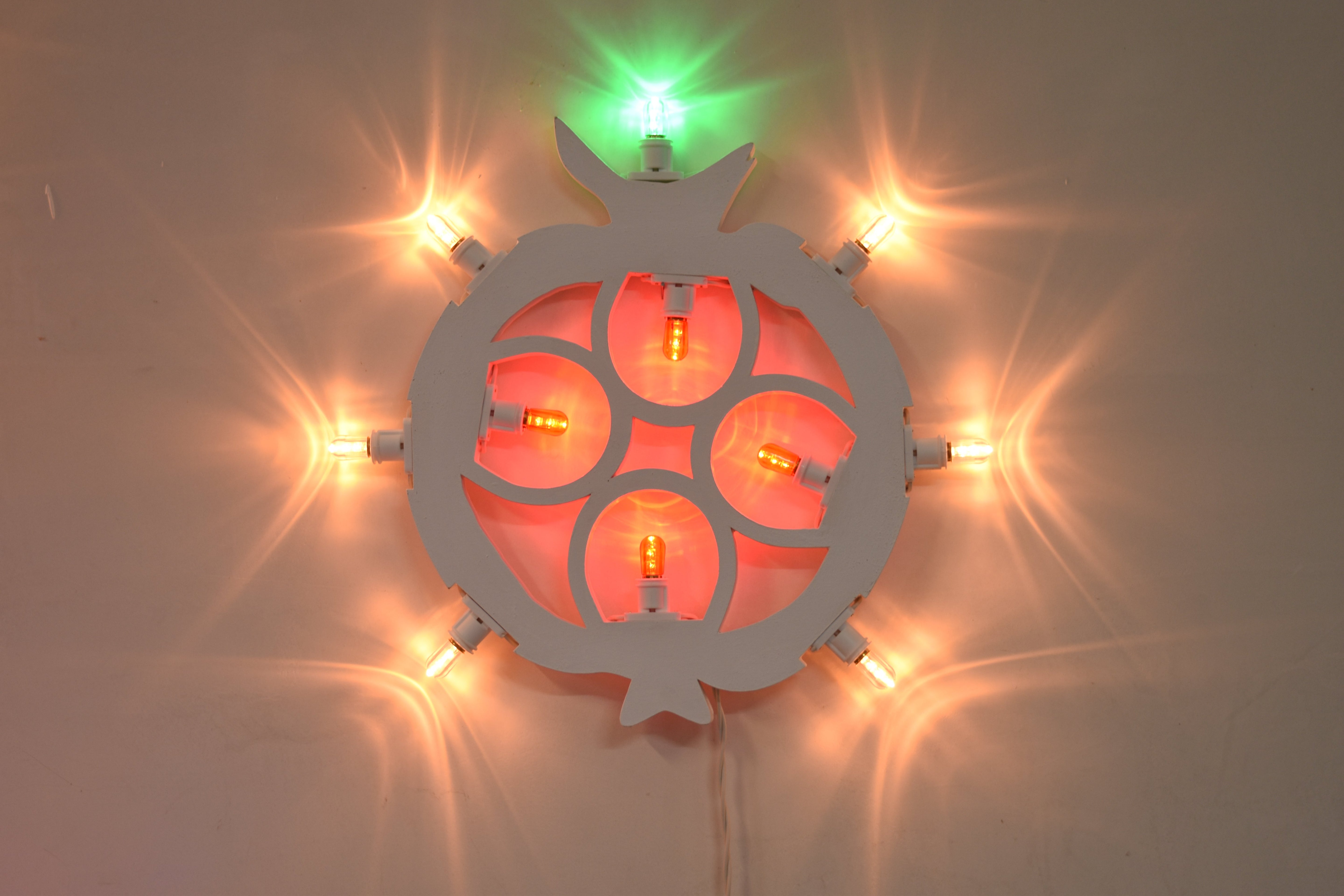 Luminaria Rosone Melagrana 