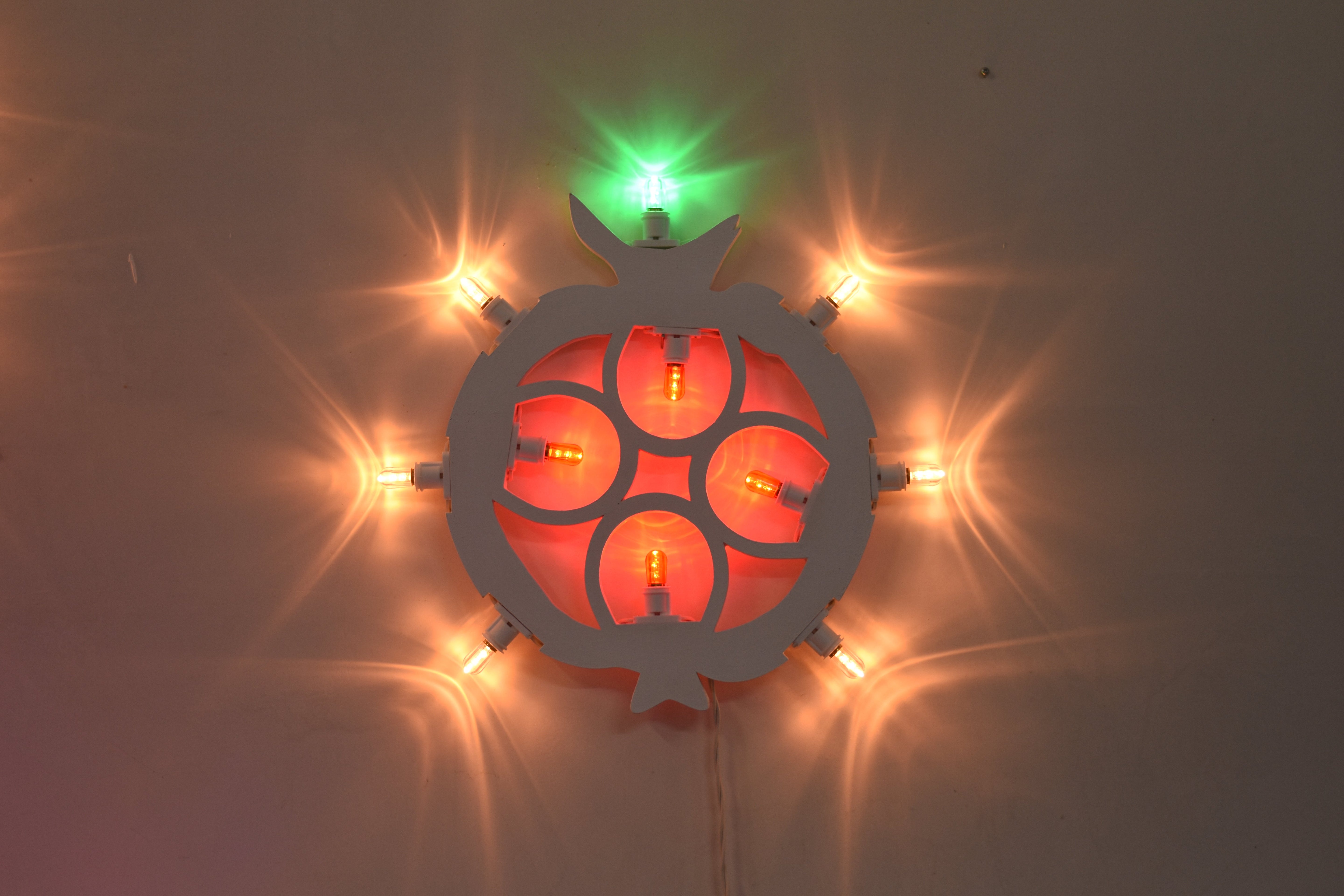 Luminaria Rosone Melagrana 