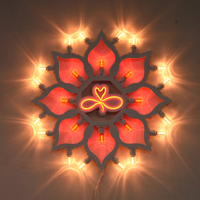 Luminaria Rosone Sole Led 